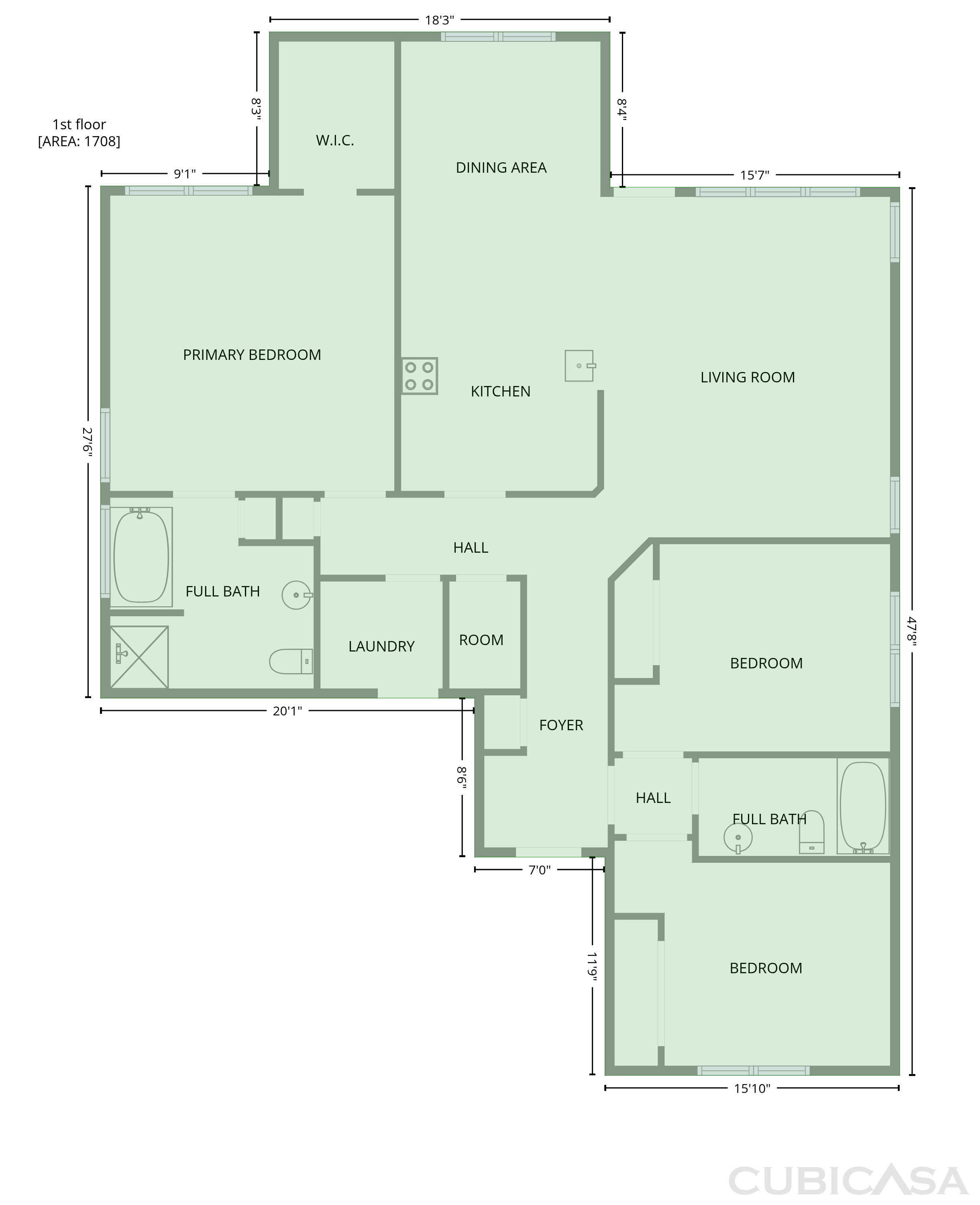 Main Floor of 1197 Clancy Dr NE, Leland, NC