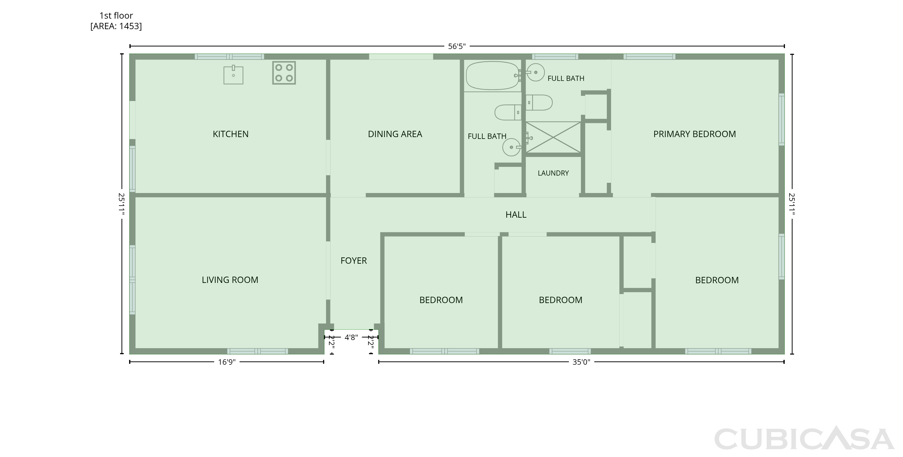 Main Floor of 33269 Courtland Dr, Albemarle, NC