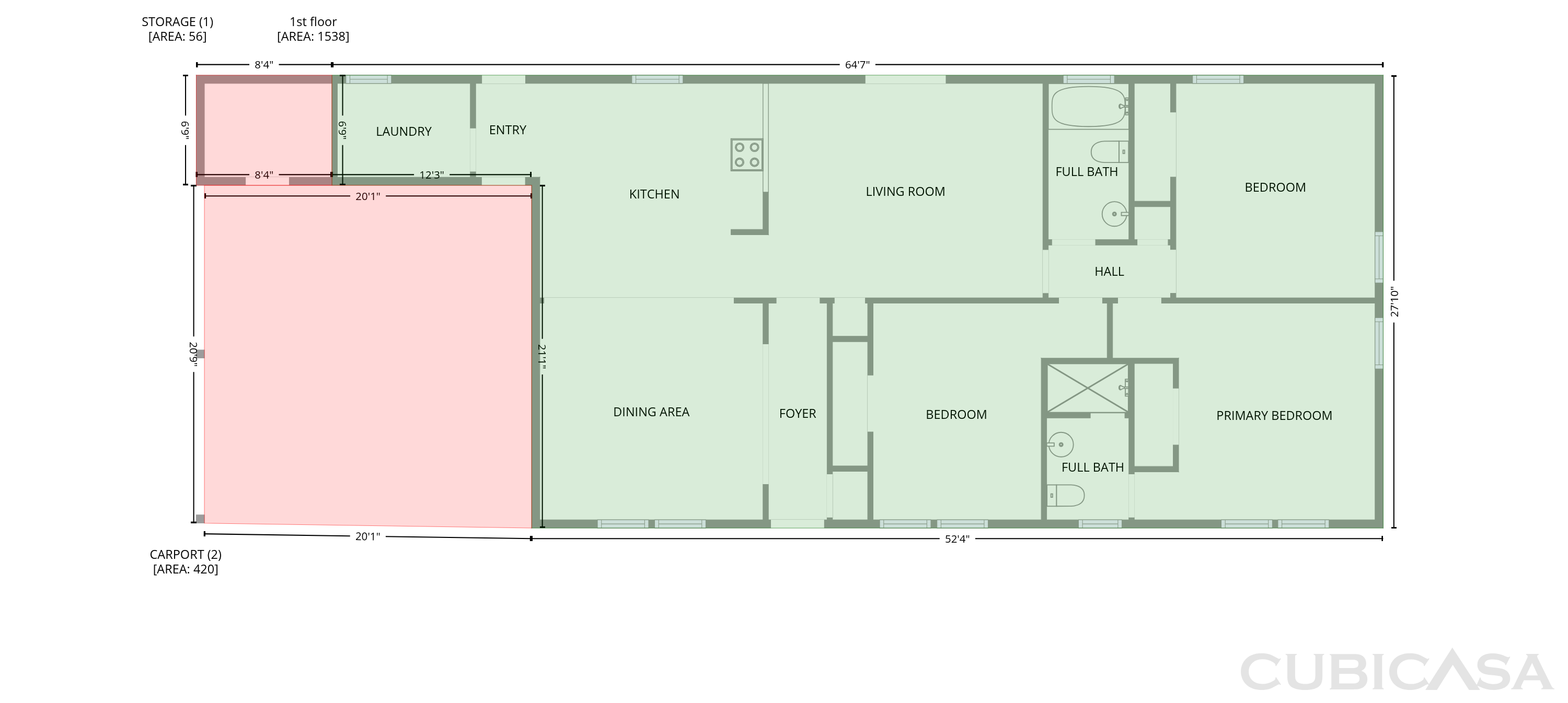Main Floor of 2774 Emanuel Church Rd, West Columbia, SC