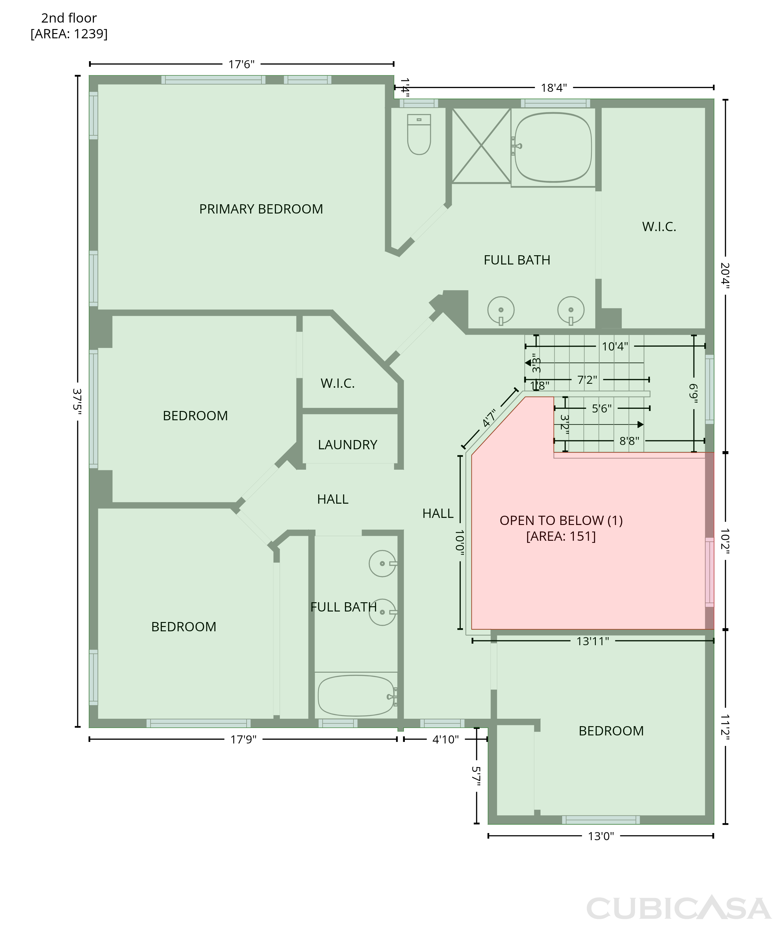 Second Floor of 27920 Periwinkle Ln, Valencia, CA