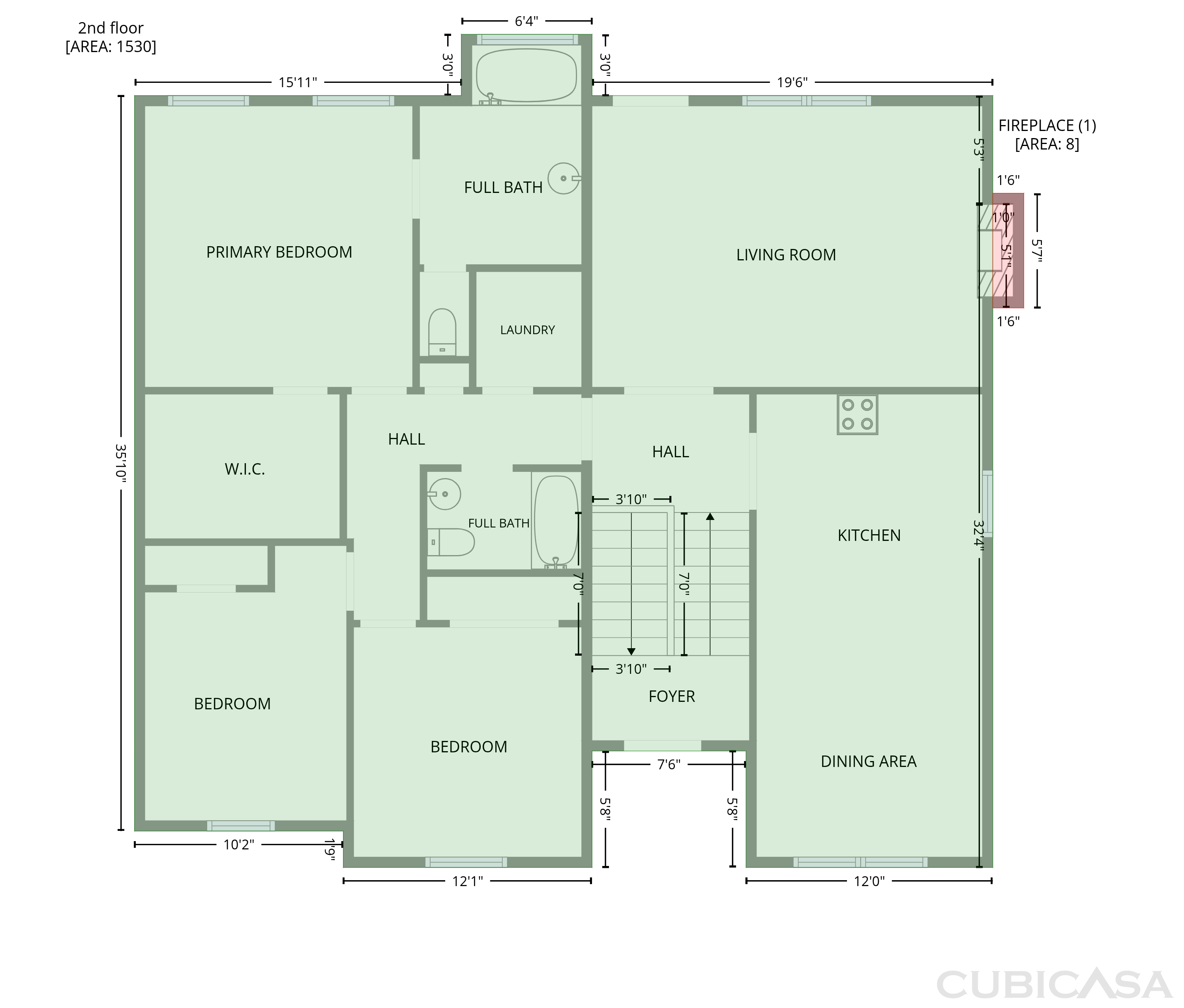 Second Floor of 21505 E 50th Terrace Ct S, Blue Springs, MO