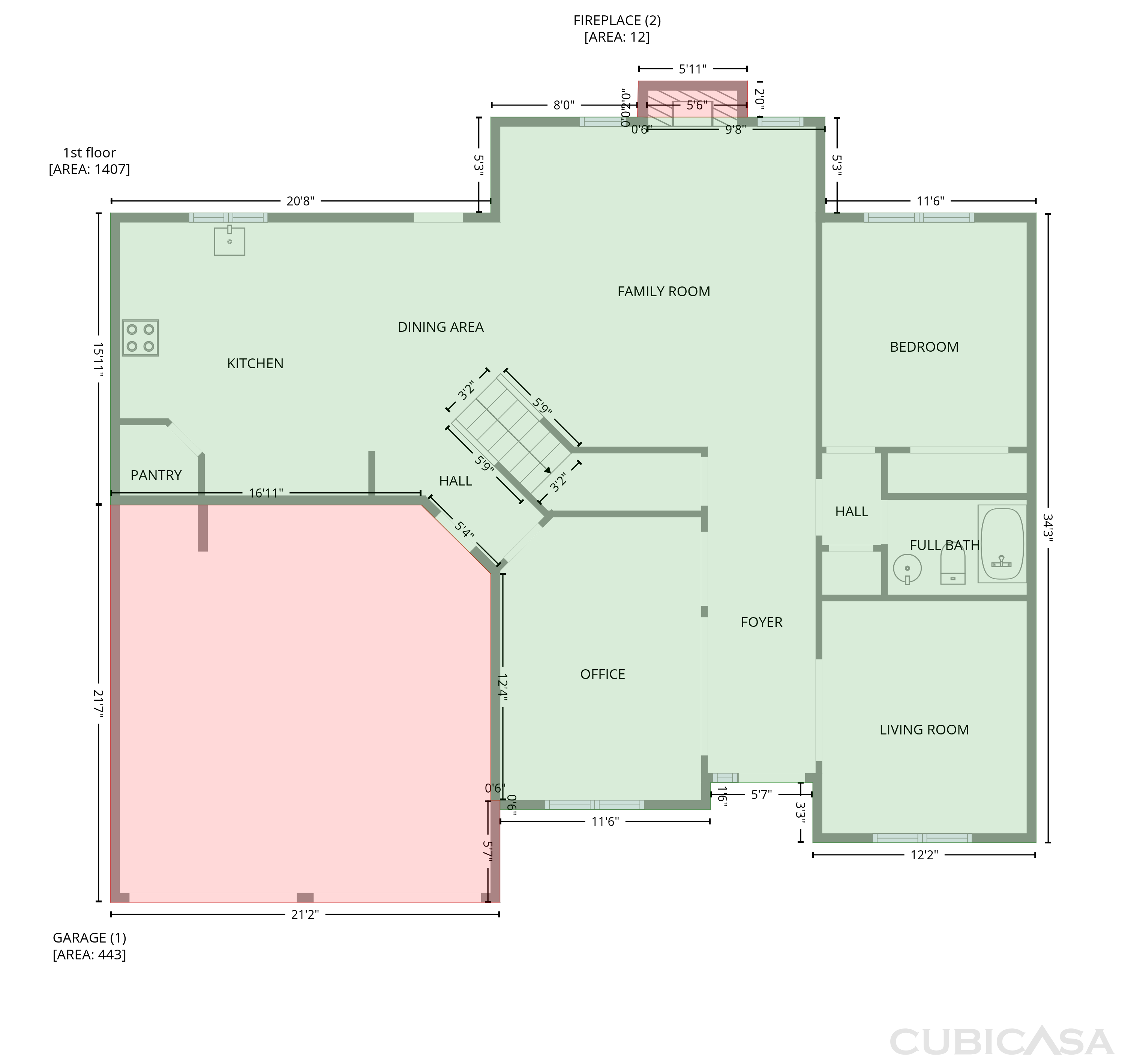Main Floor of 798 Kallispel Ct, Hampton, GA