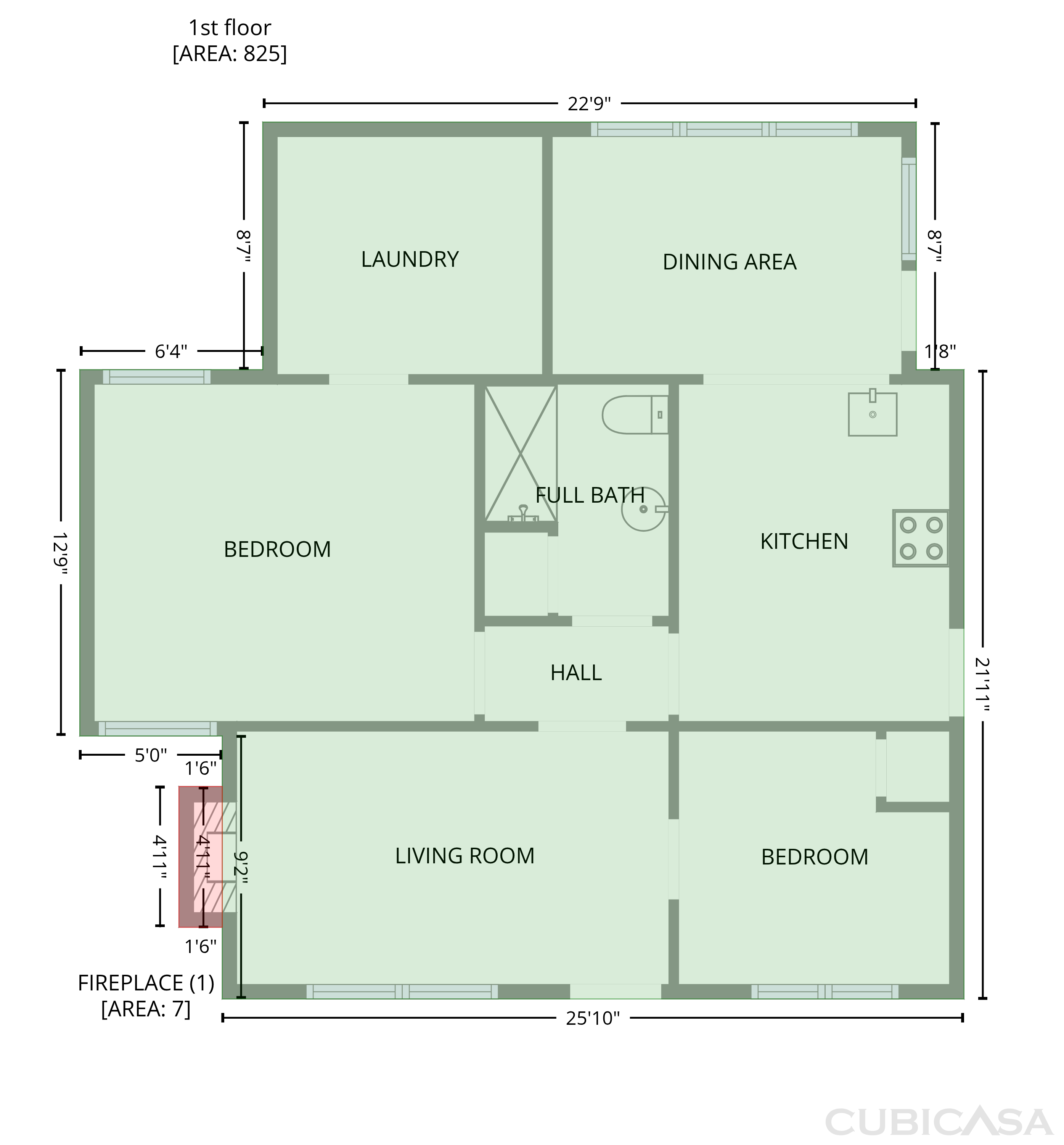 Main Floor of 1022 Arnold Mill Rd, Woodstock, GA
