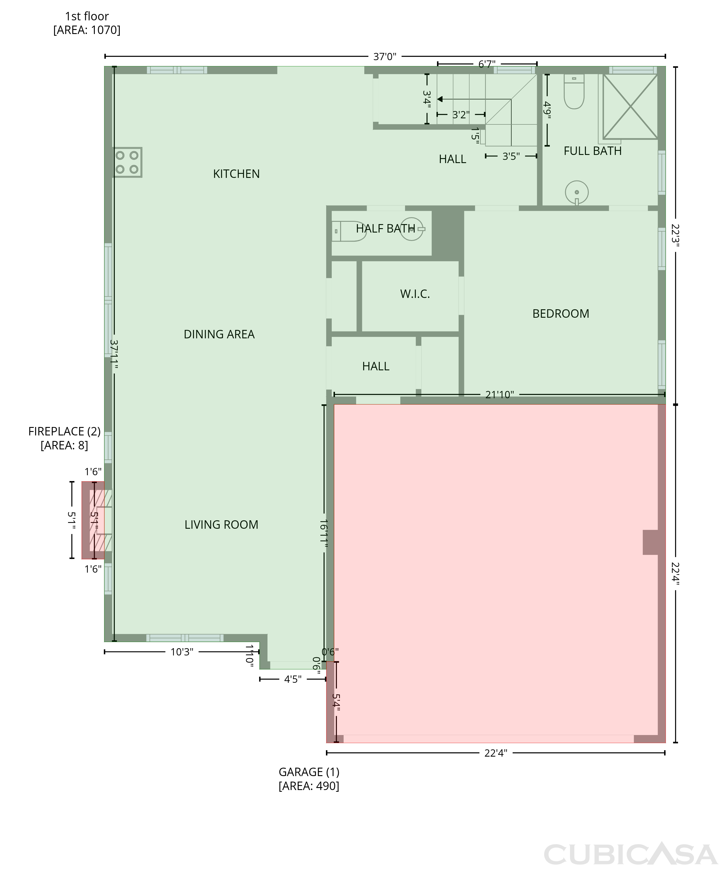 Main Floor of 1609 Richland Dr, Charlotte, NC