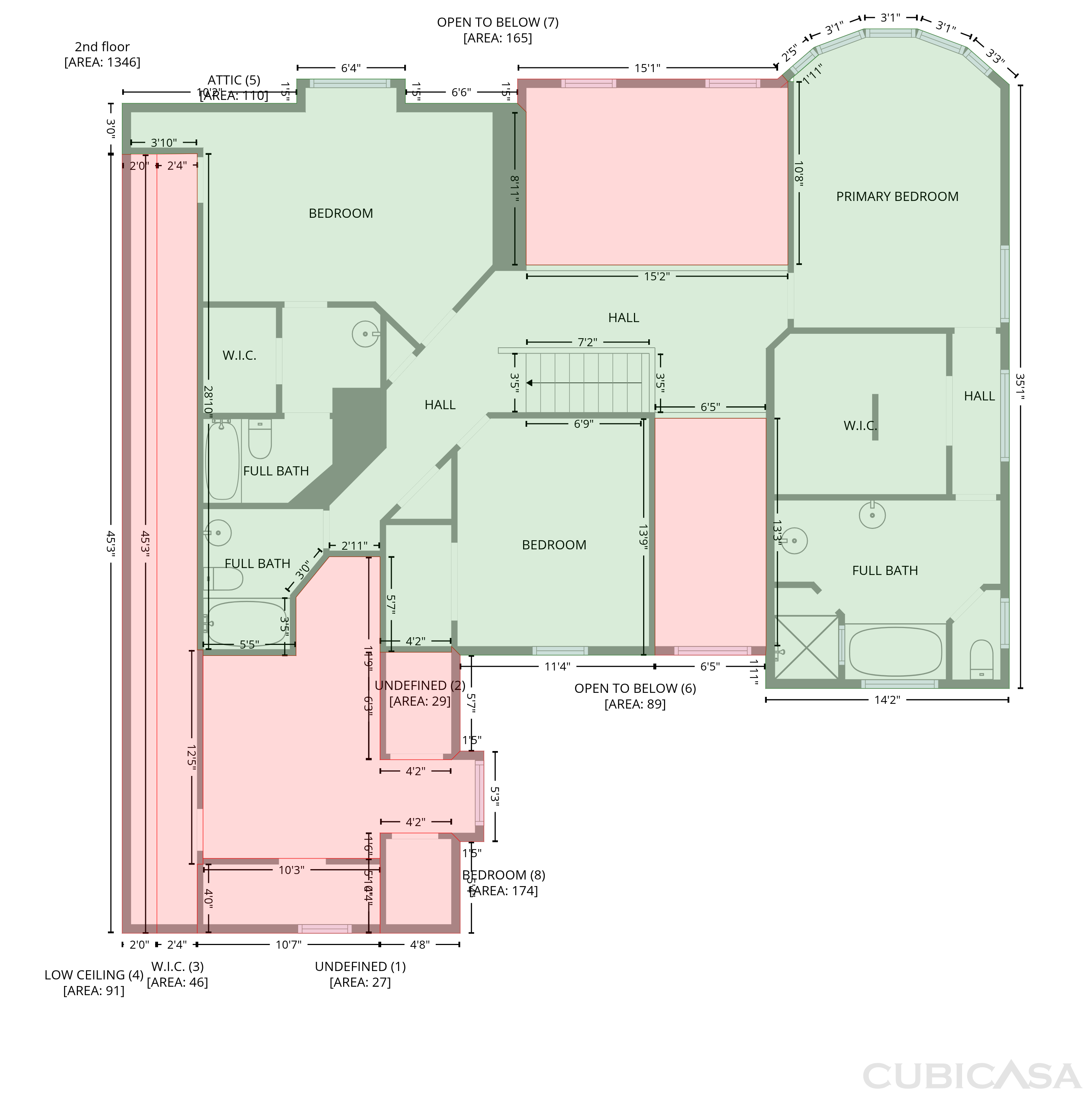 Third Floor of 1984 Charrwood Ct, Marietta, GA