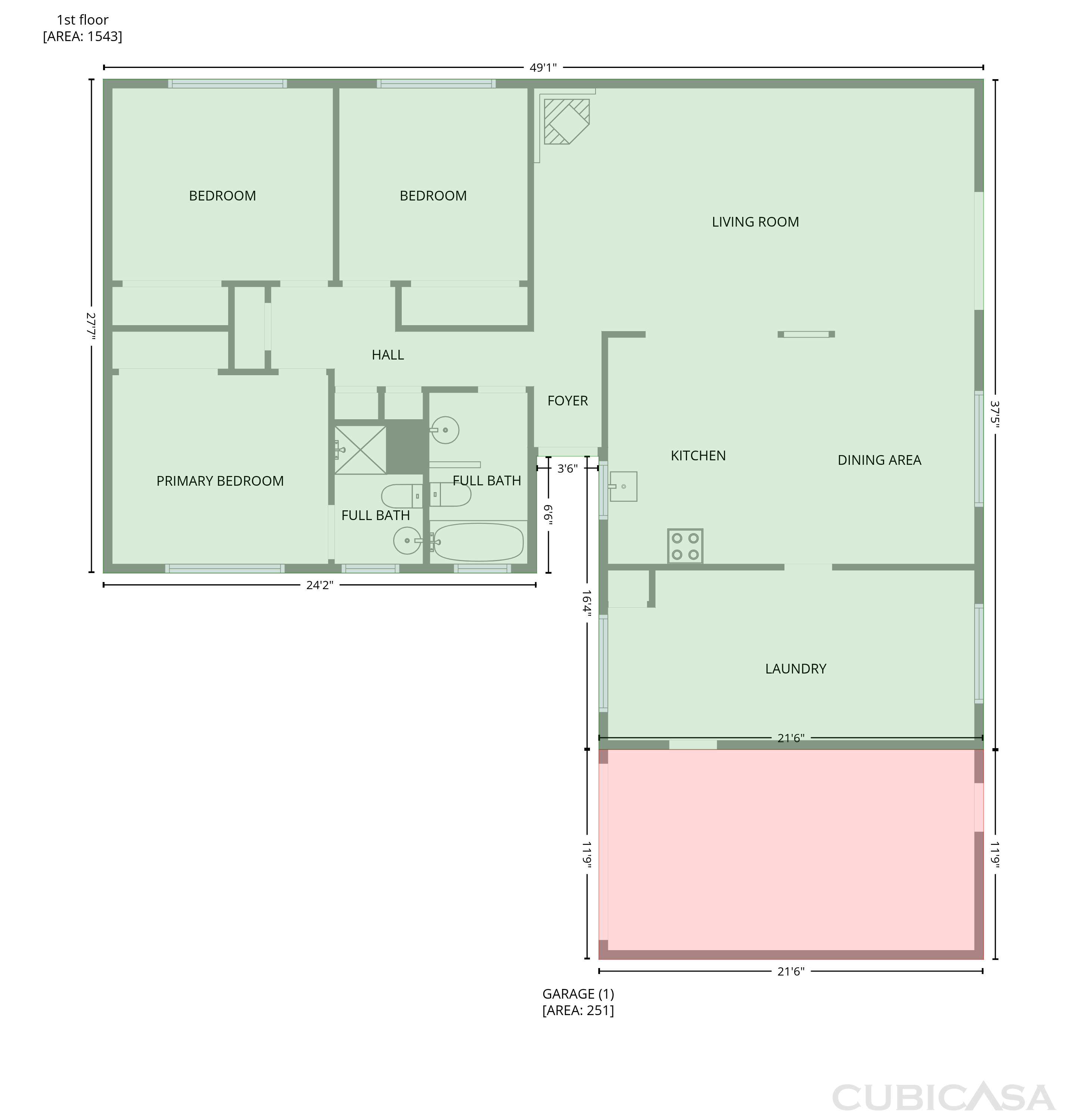 Main Floor of 3336 Betts Dr NE, Albuquerque, NM