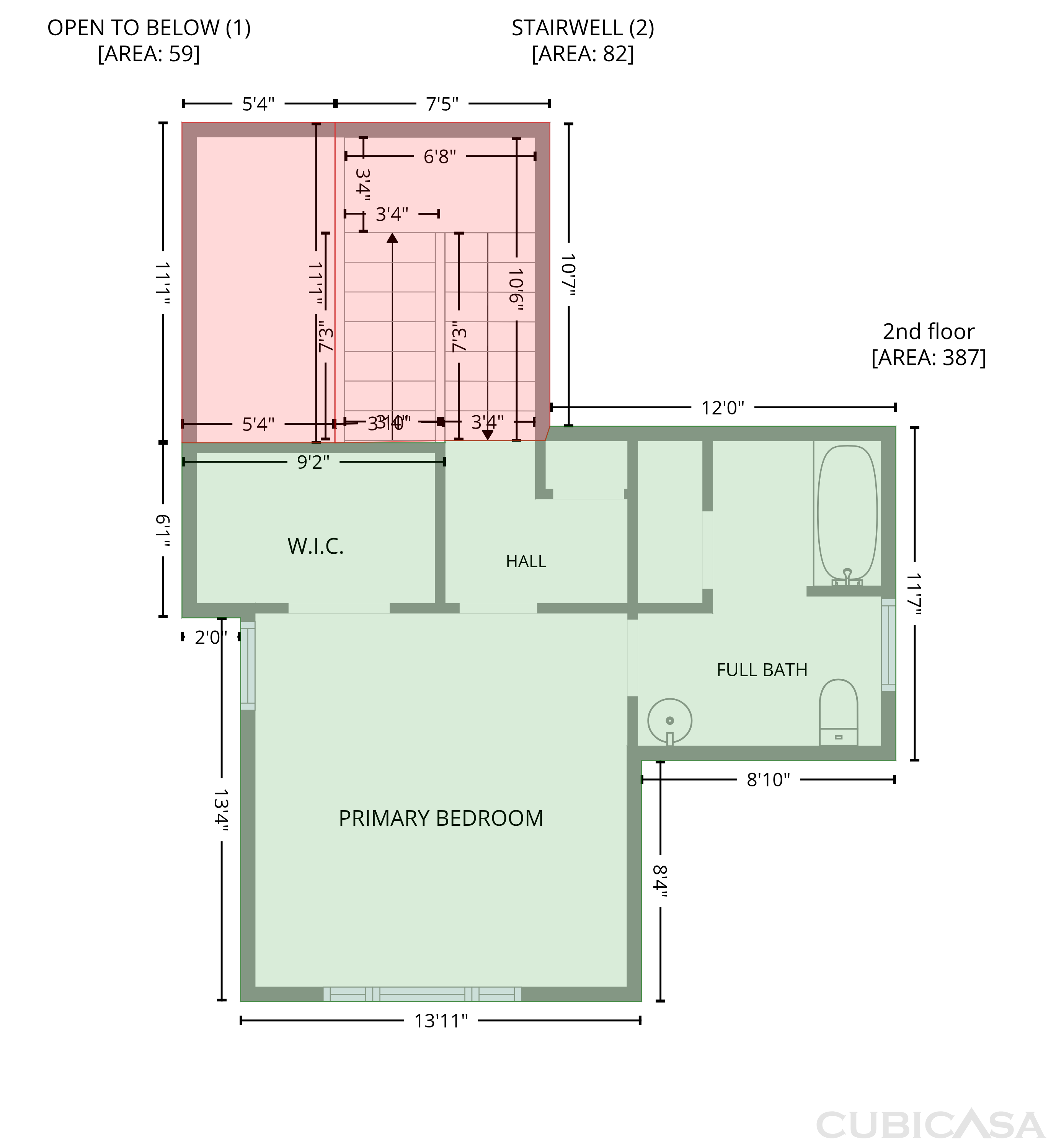 Second Floor of 9701 Chris Dr, Raleigh, NC