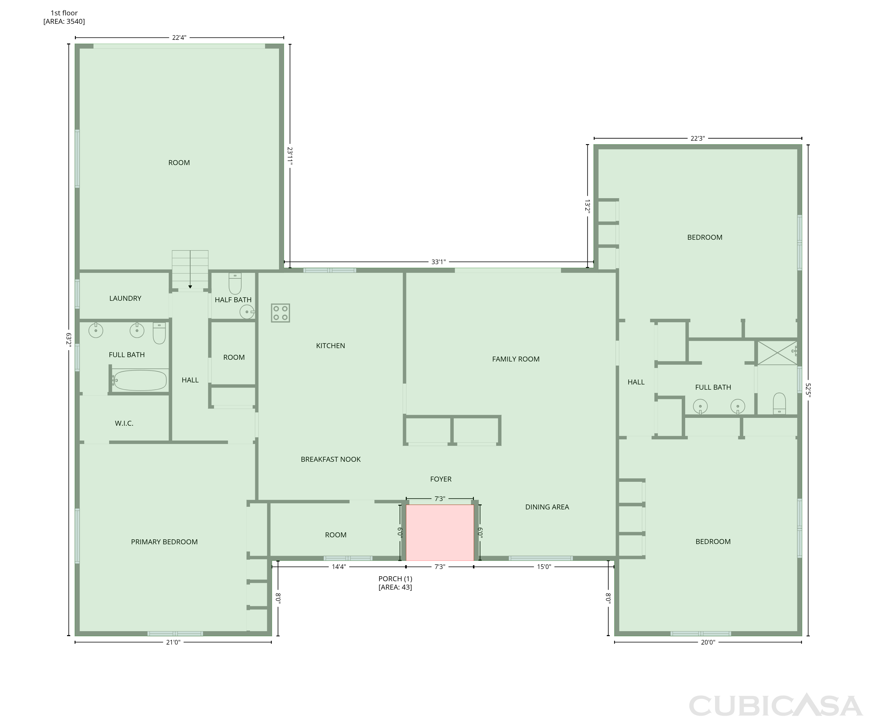 Main Floor of 201 Laurel St, Emporia, VA