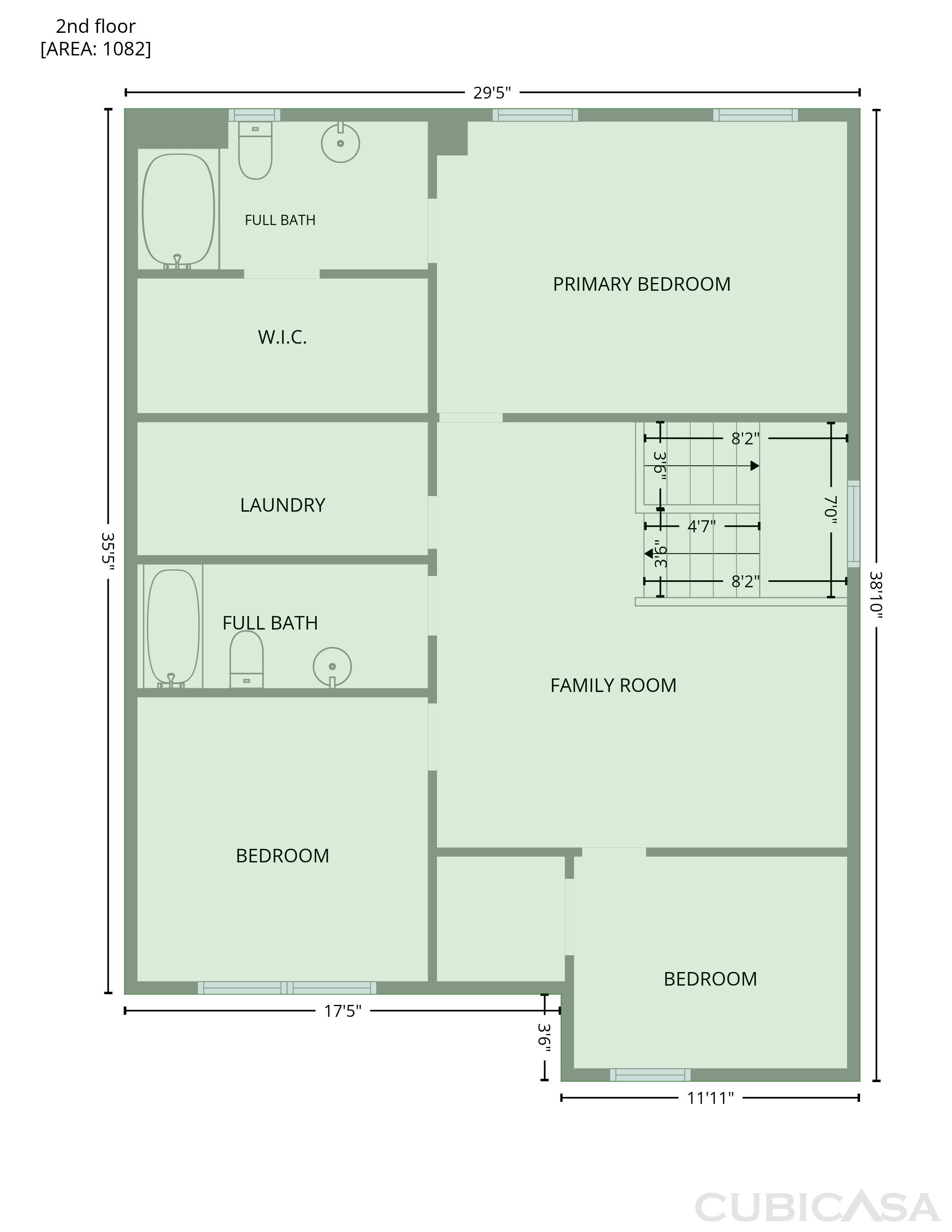 Second Floor of 112 Sheridan Ct, Mooresville, NC