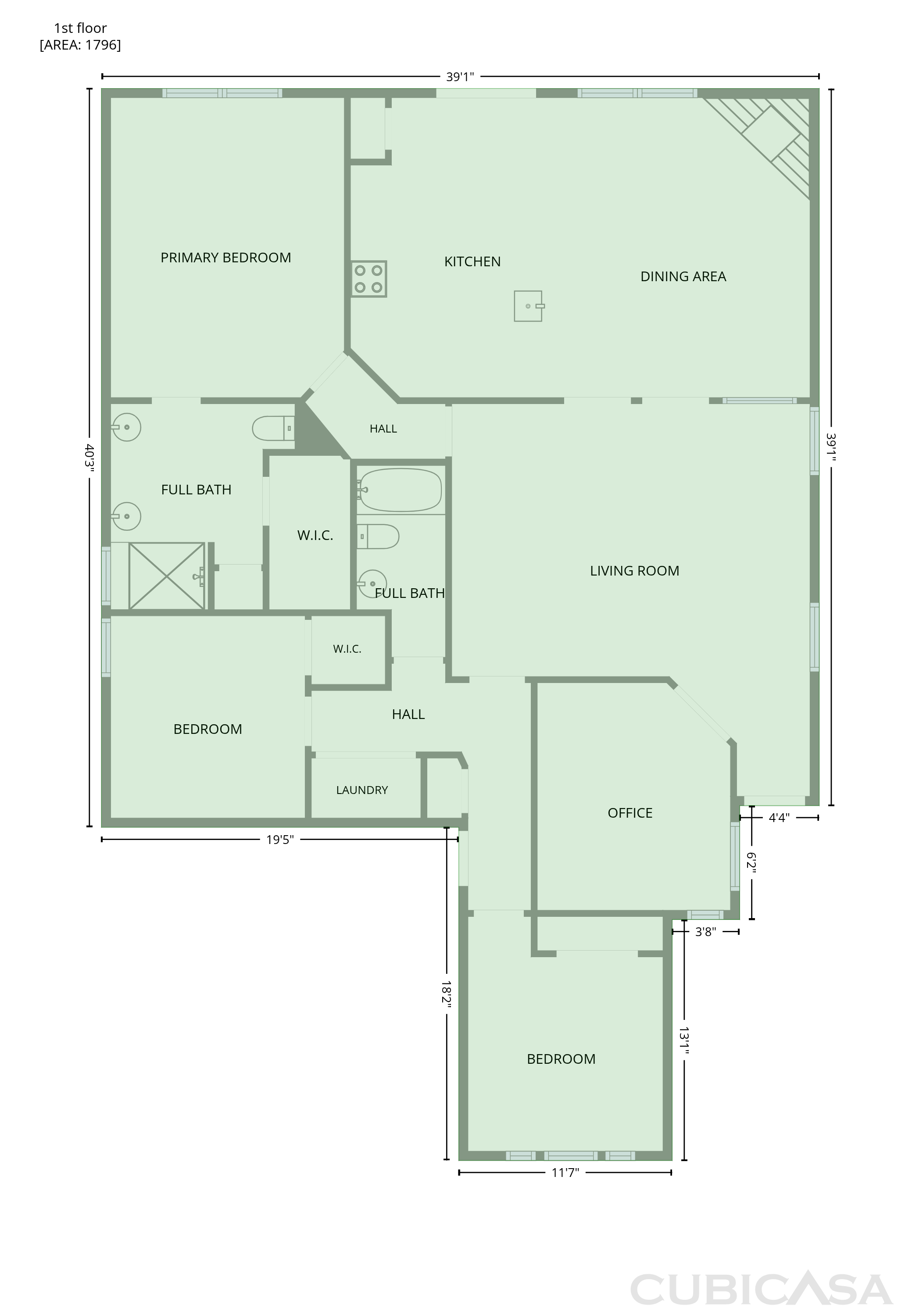 Main Floor of 1315 Tumbling River Dr, Leander, TX