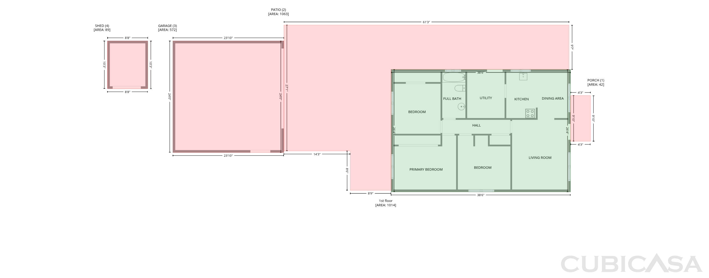 Main Floor of 16108 Ziegler St, Taylor, MI