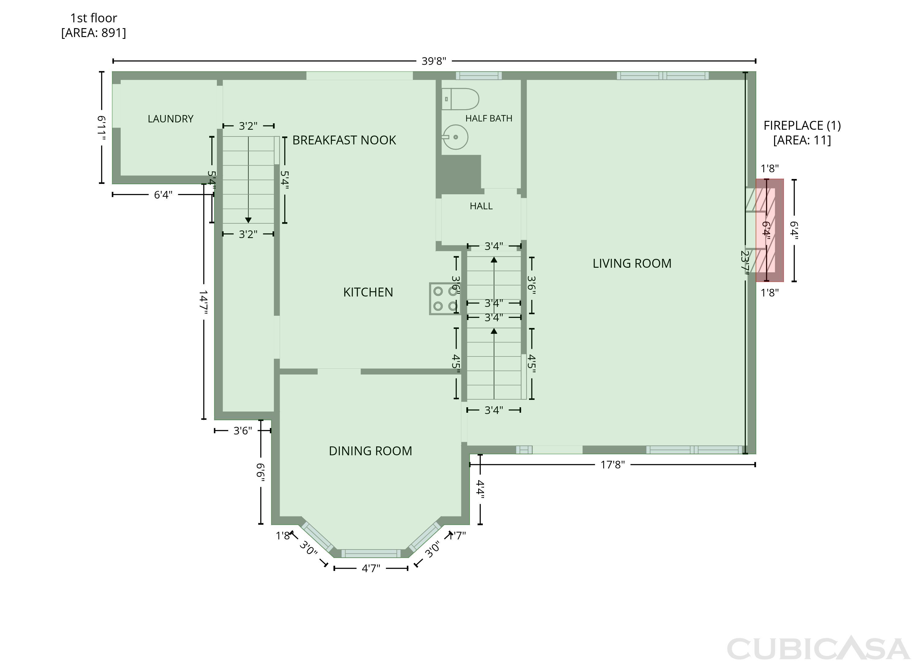 Second Floor of 6401 Forest Grove Dr, Fredericksburg, VA