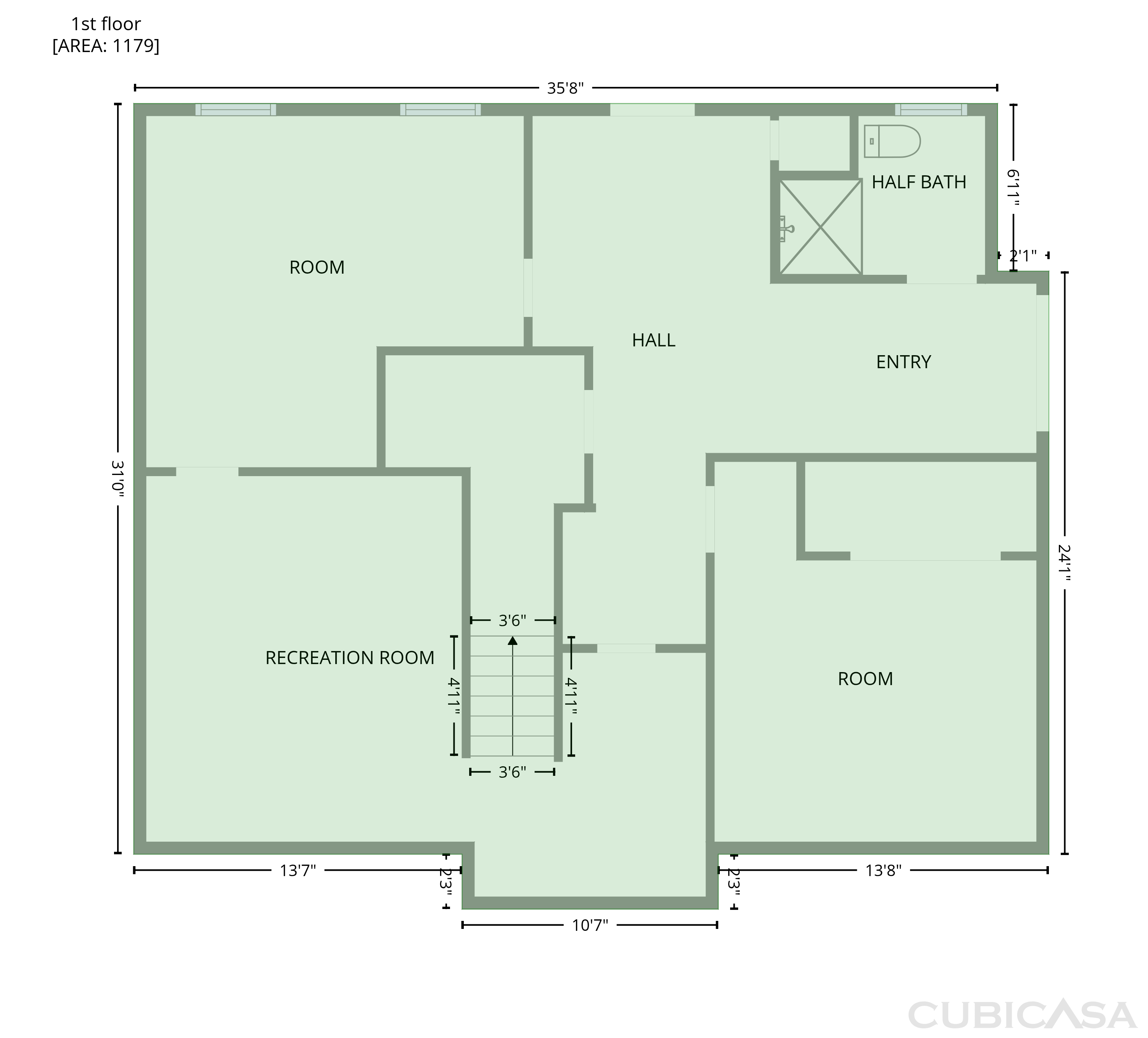 Main Floor of 515 Teresa Ln, Canton, GA