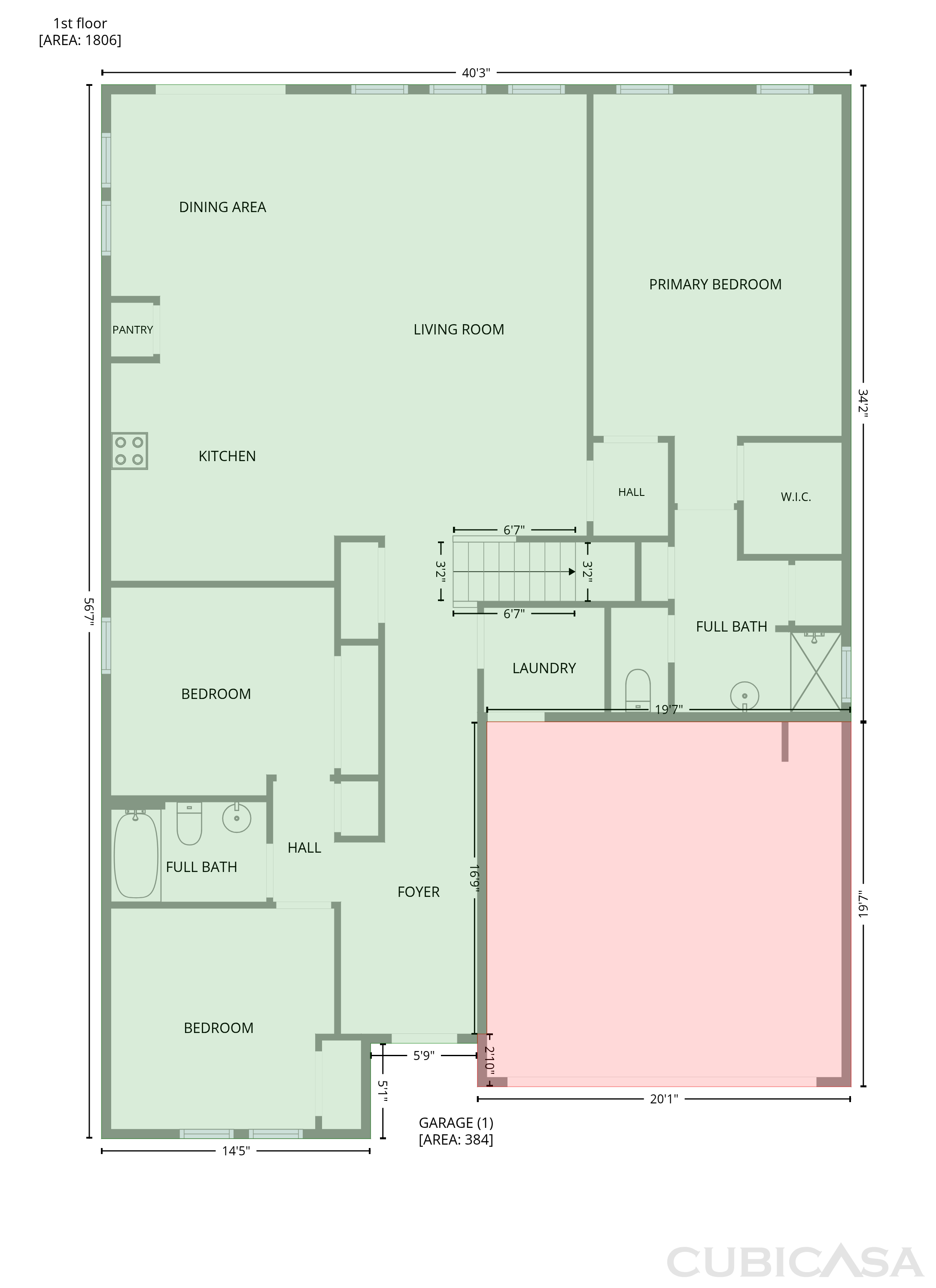 Main Floor of 1008 Channel Drop Loop, Zebulon, NC