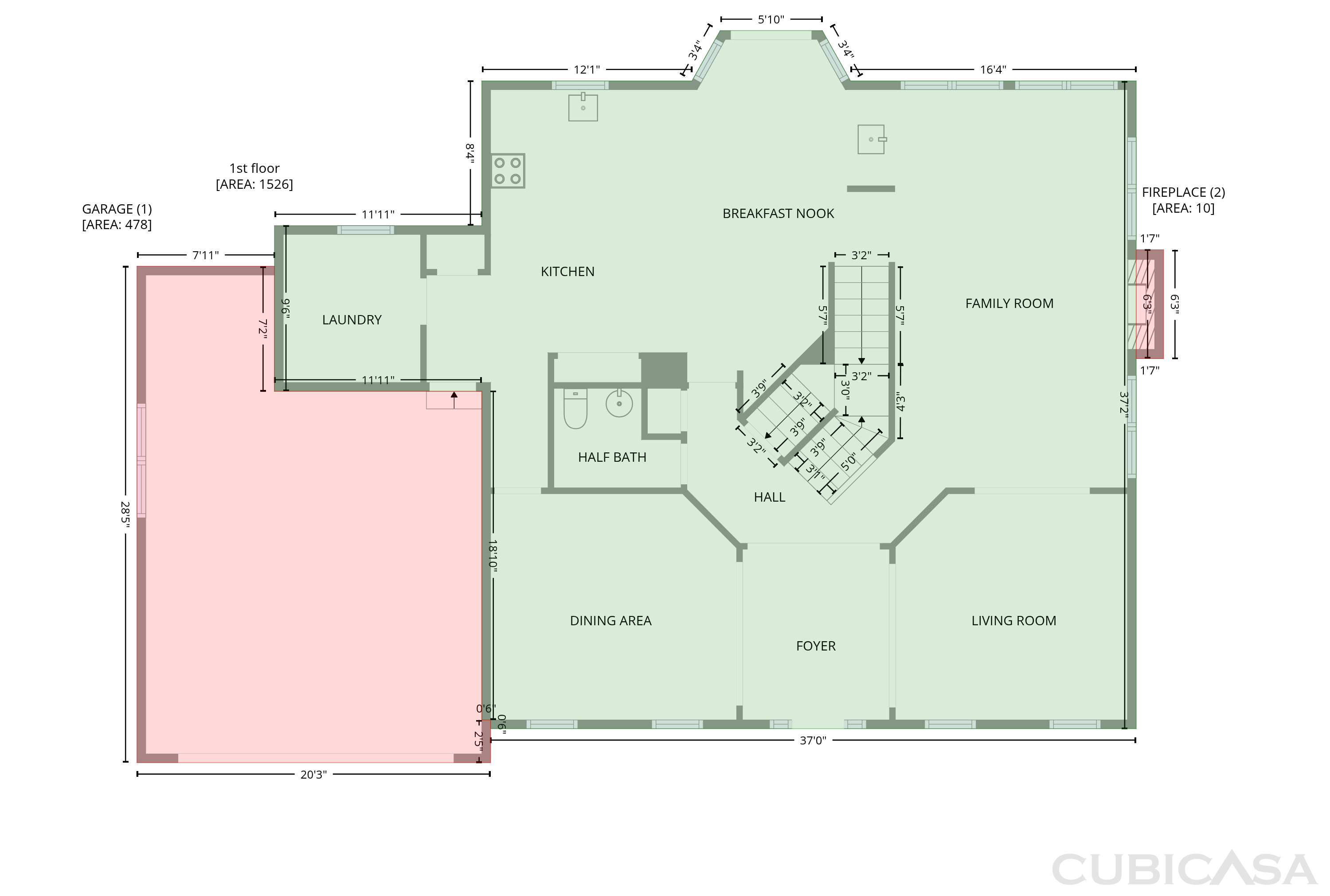 Main Floor of 1311 Norwood Hills Dr, O Fallon, MO