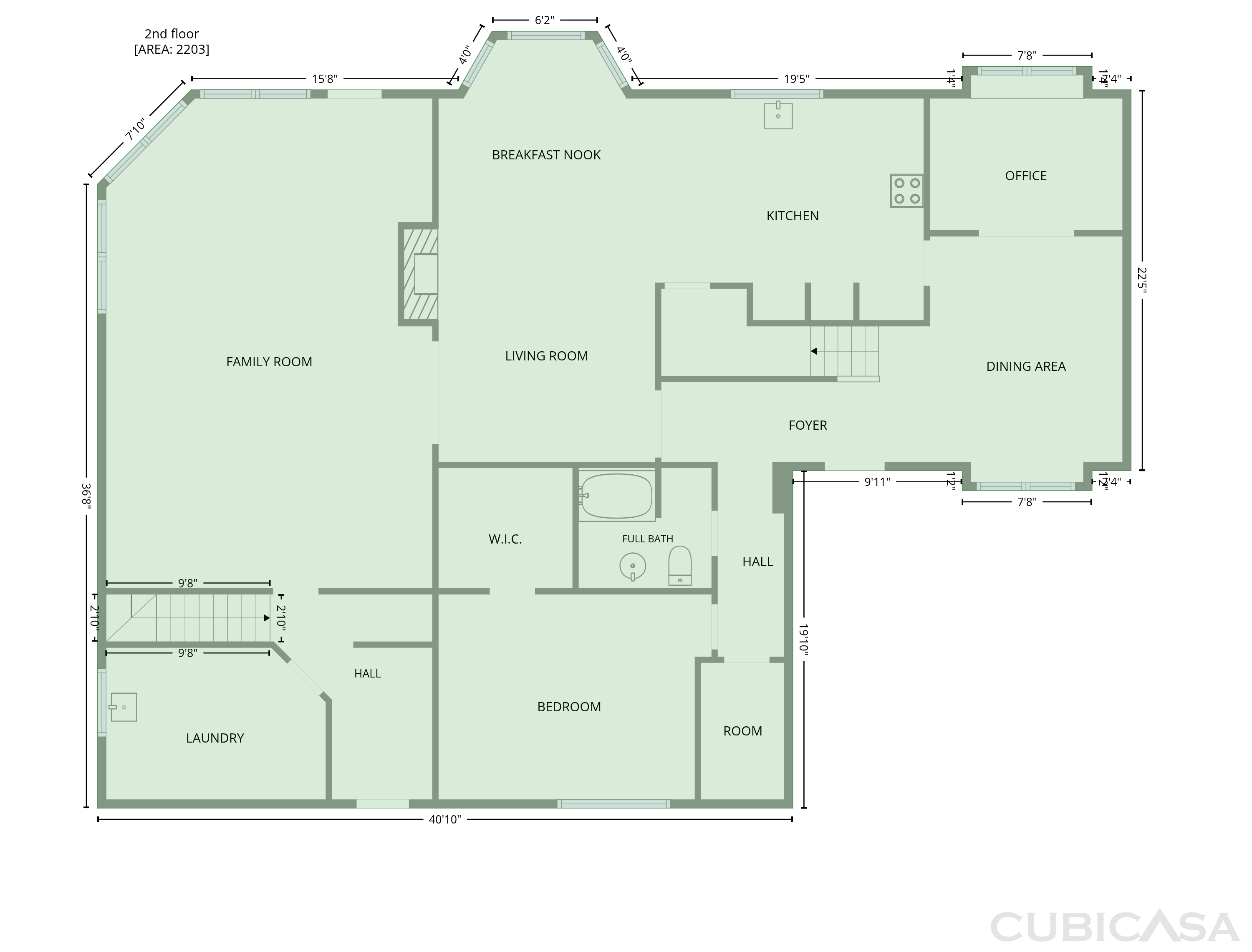 Second Floor of 7632 Westwind Dr, Fort Worth, TX