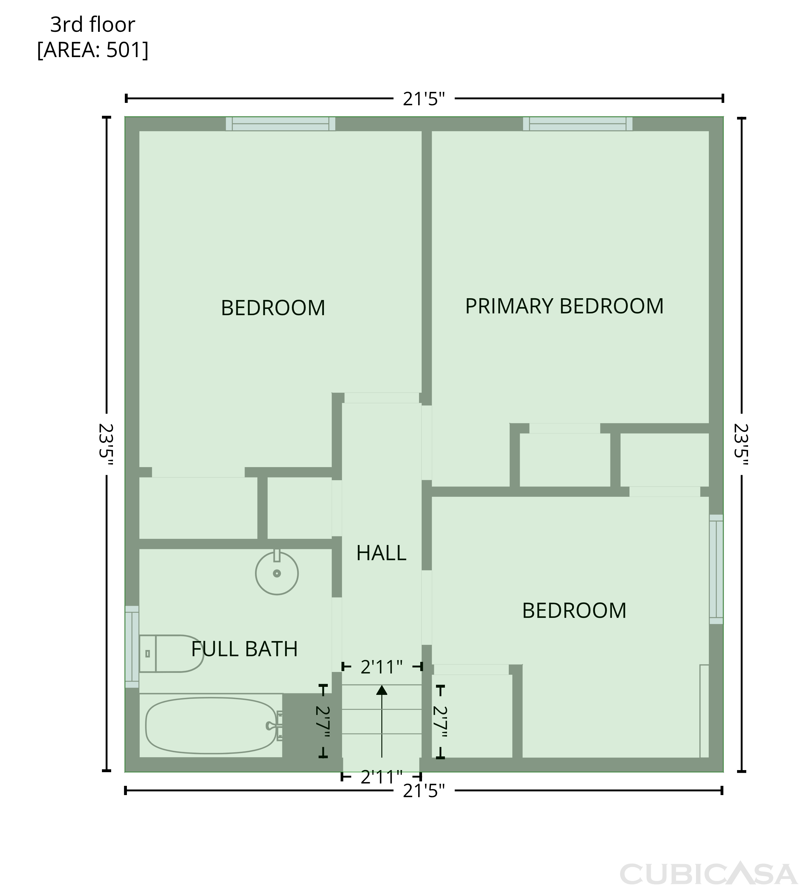 Floor 4 of 223 Richter St, River Rouge, MI
