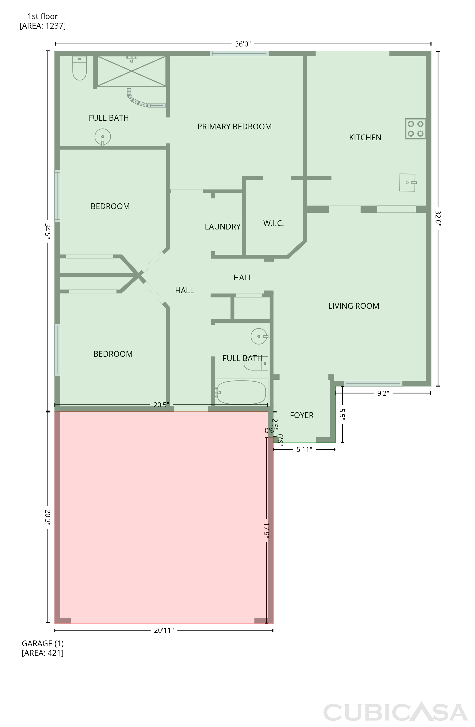 Main Floor of 3127 S Eugene, Mesa, AZ