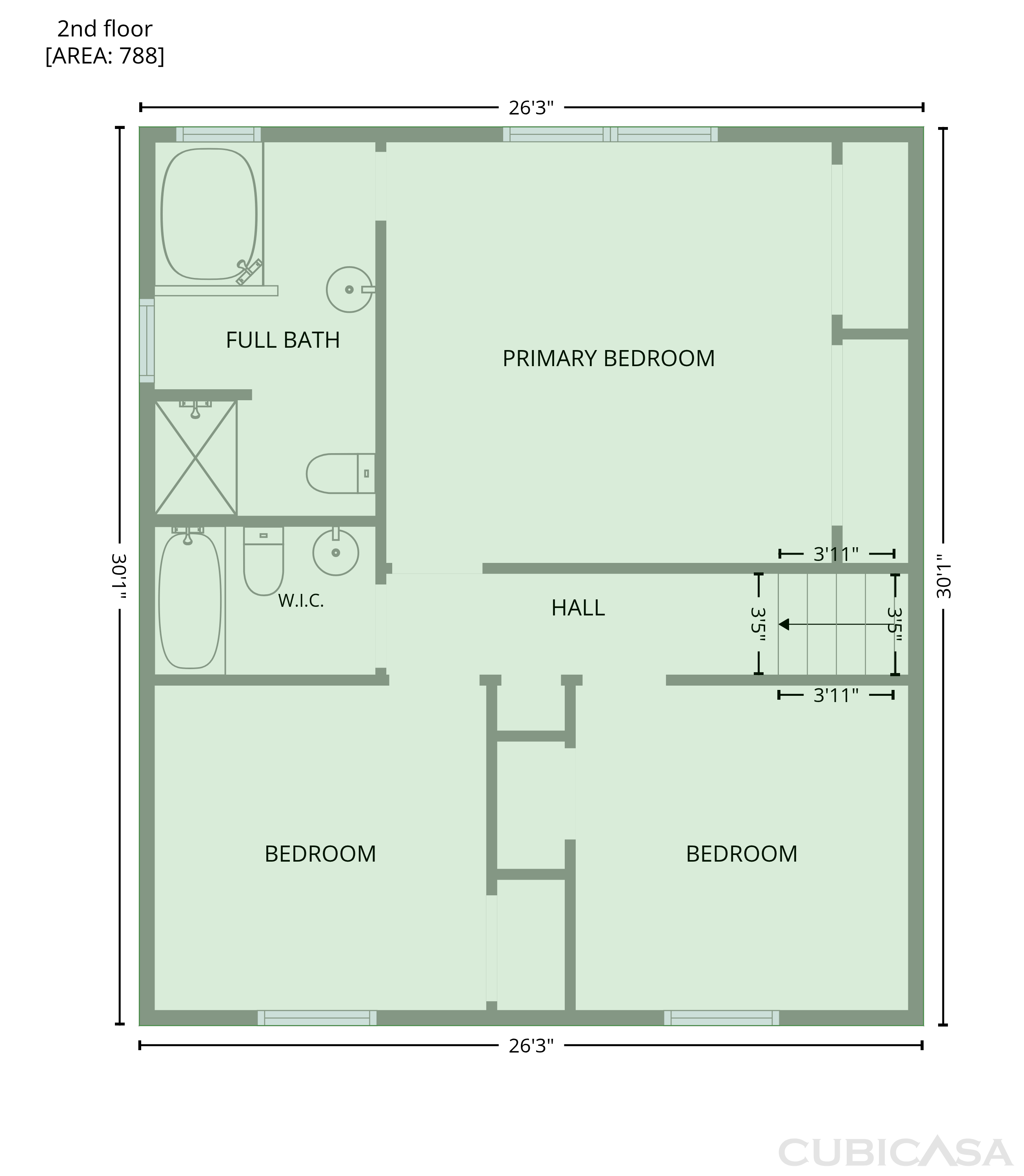Third Floor of 13 Bramblewood Pl SW, Cartersville, GA