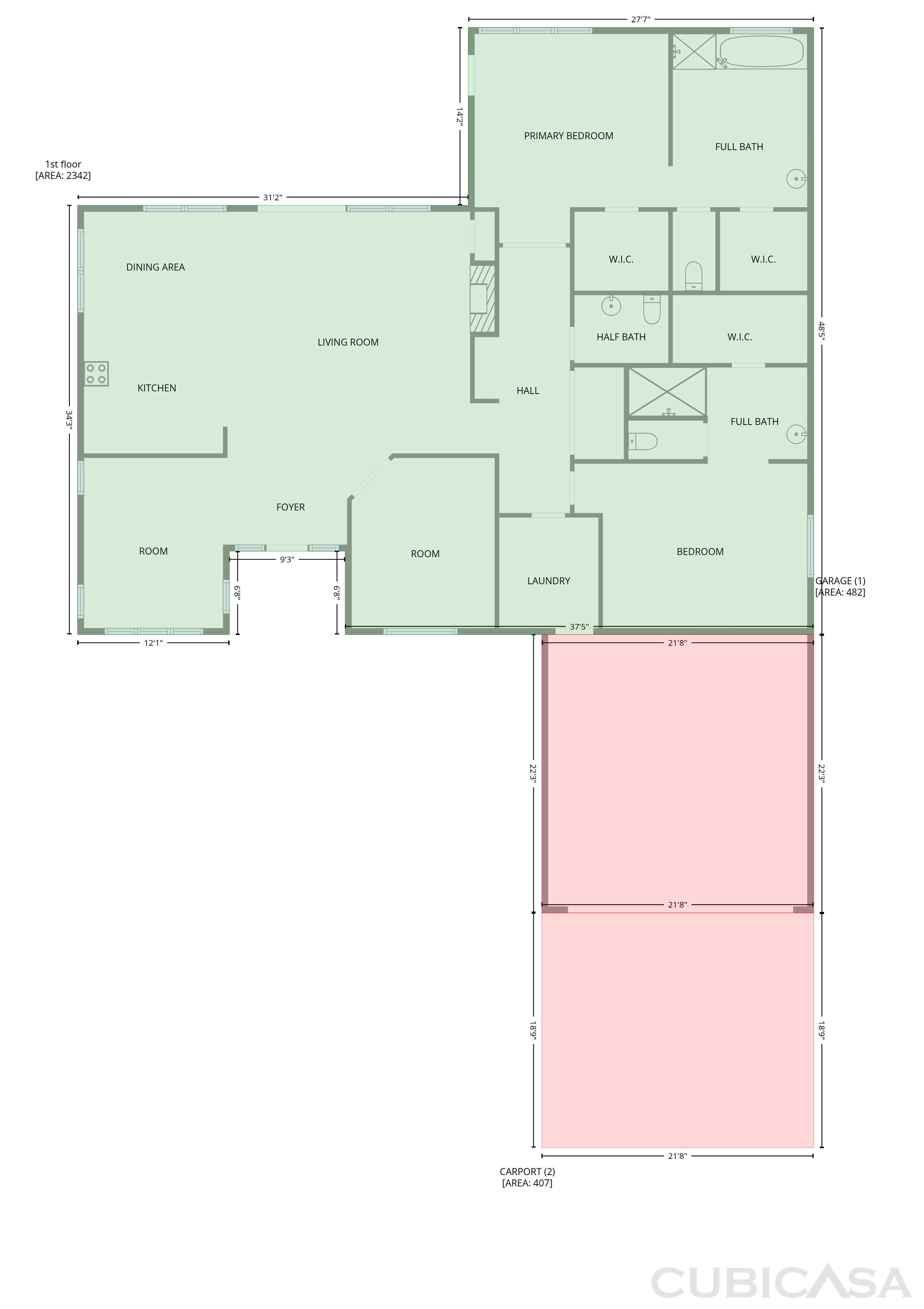 Main Floor of 78440 Via Palomino, La Quinta, CA