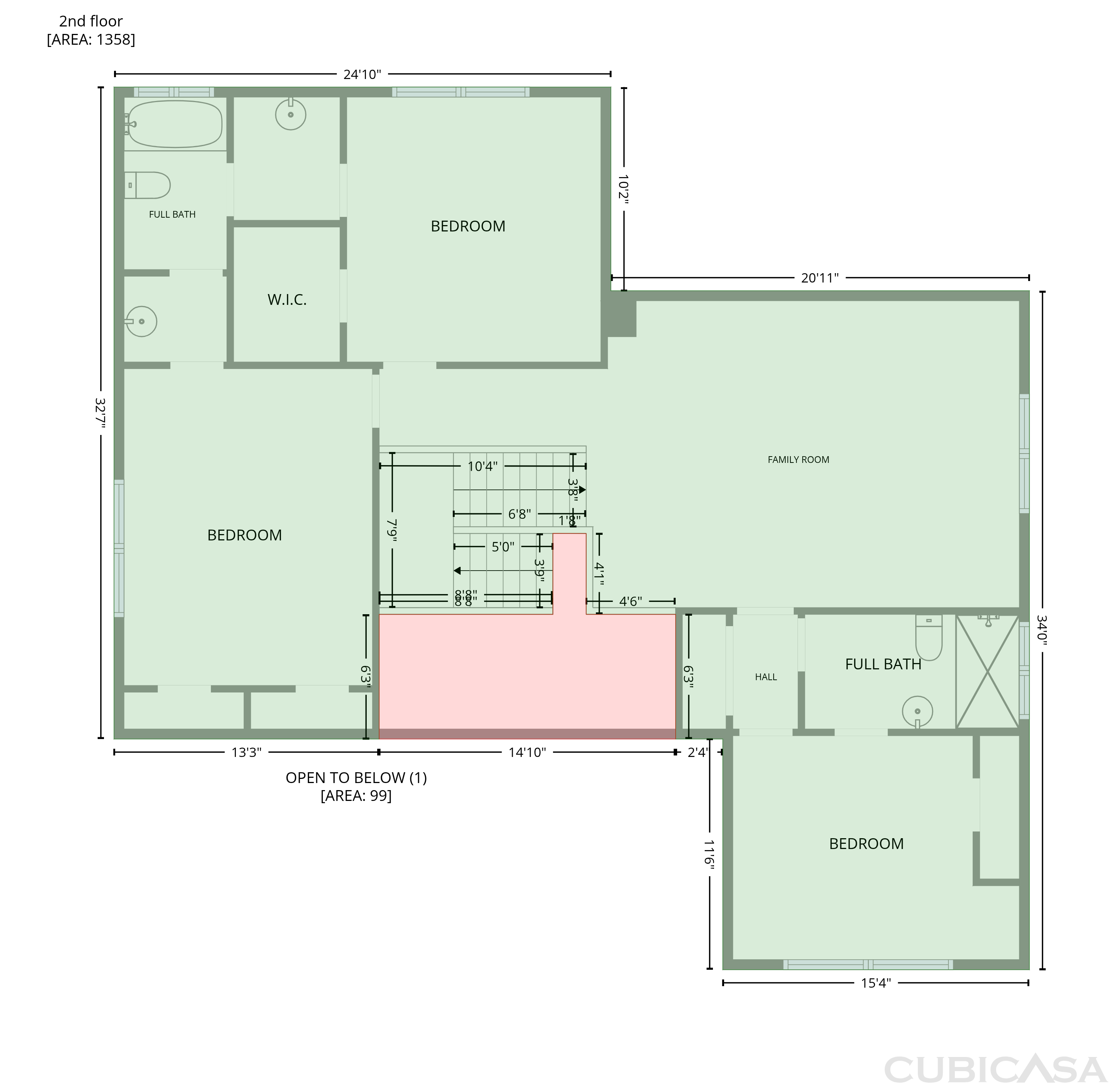 Second Floor of 6902 Fawncliff Dr, Houston, TX