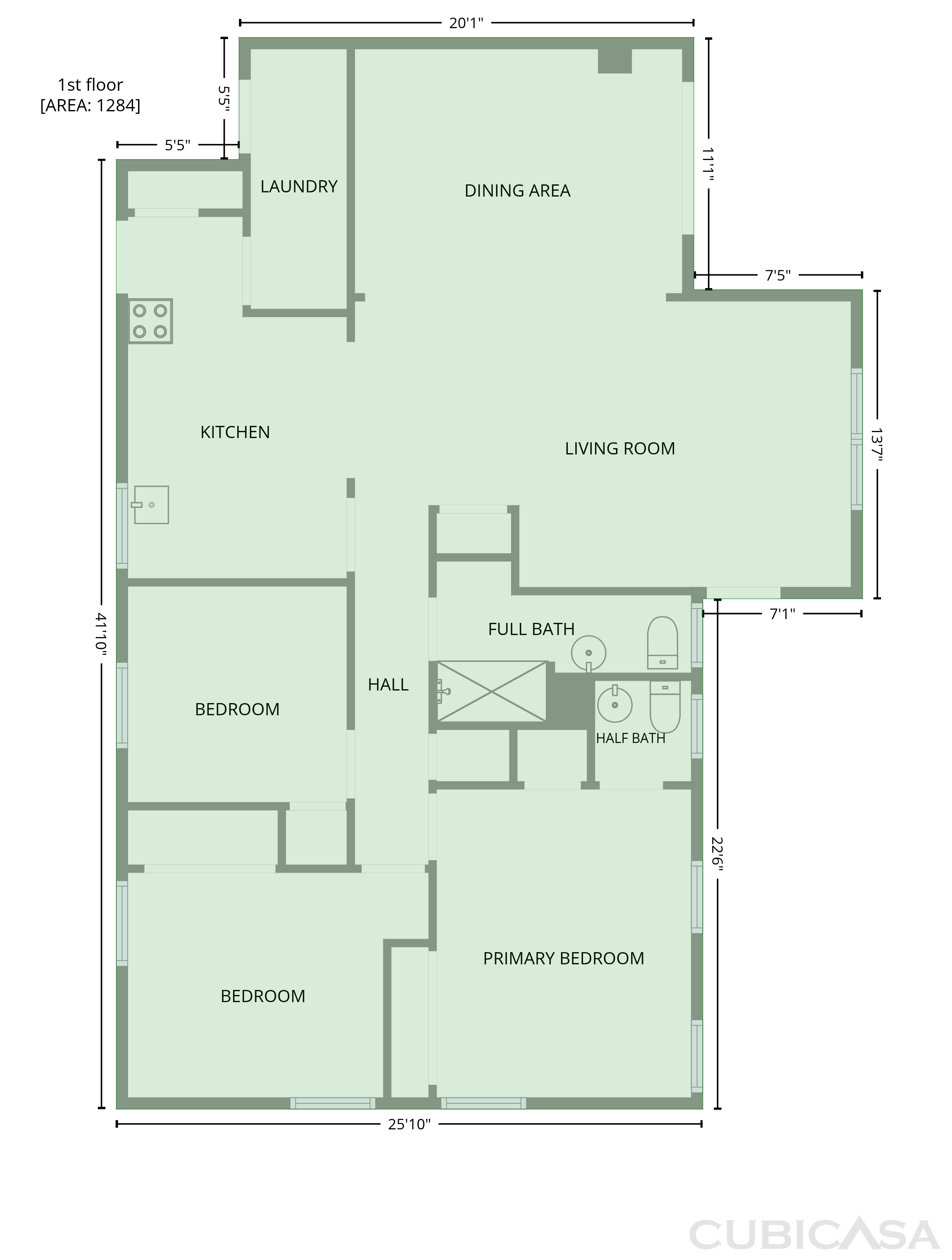 Main Floor of 8021 Tumbleweed Trl, Fort Worth, TX