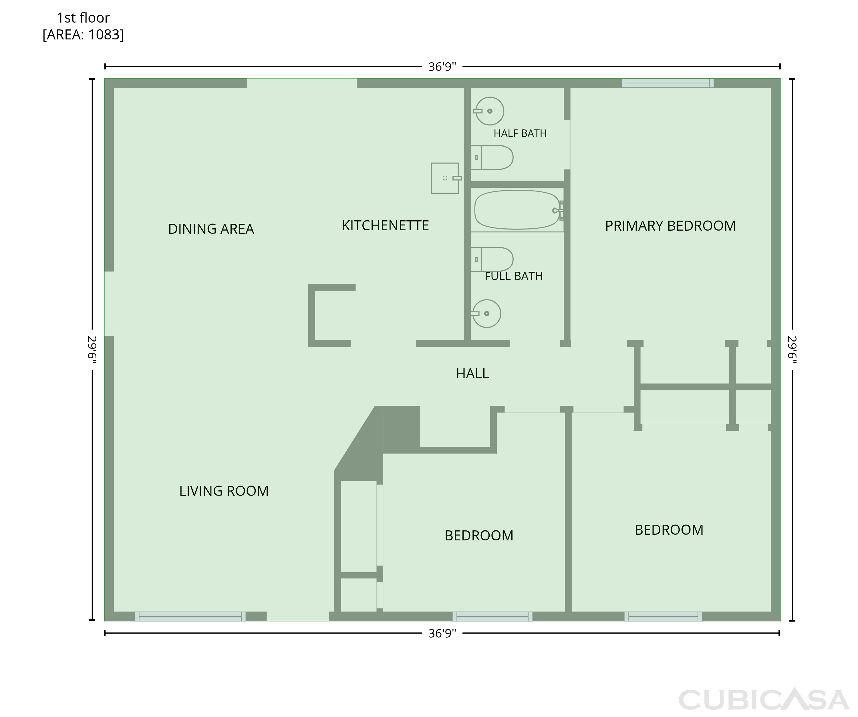Main Floor of 4636 N 67th Ave, Phoenix, AZ