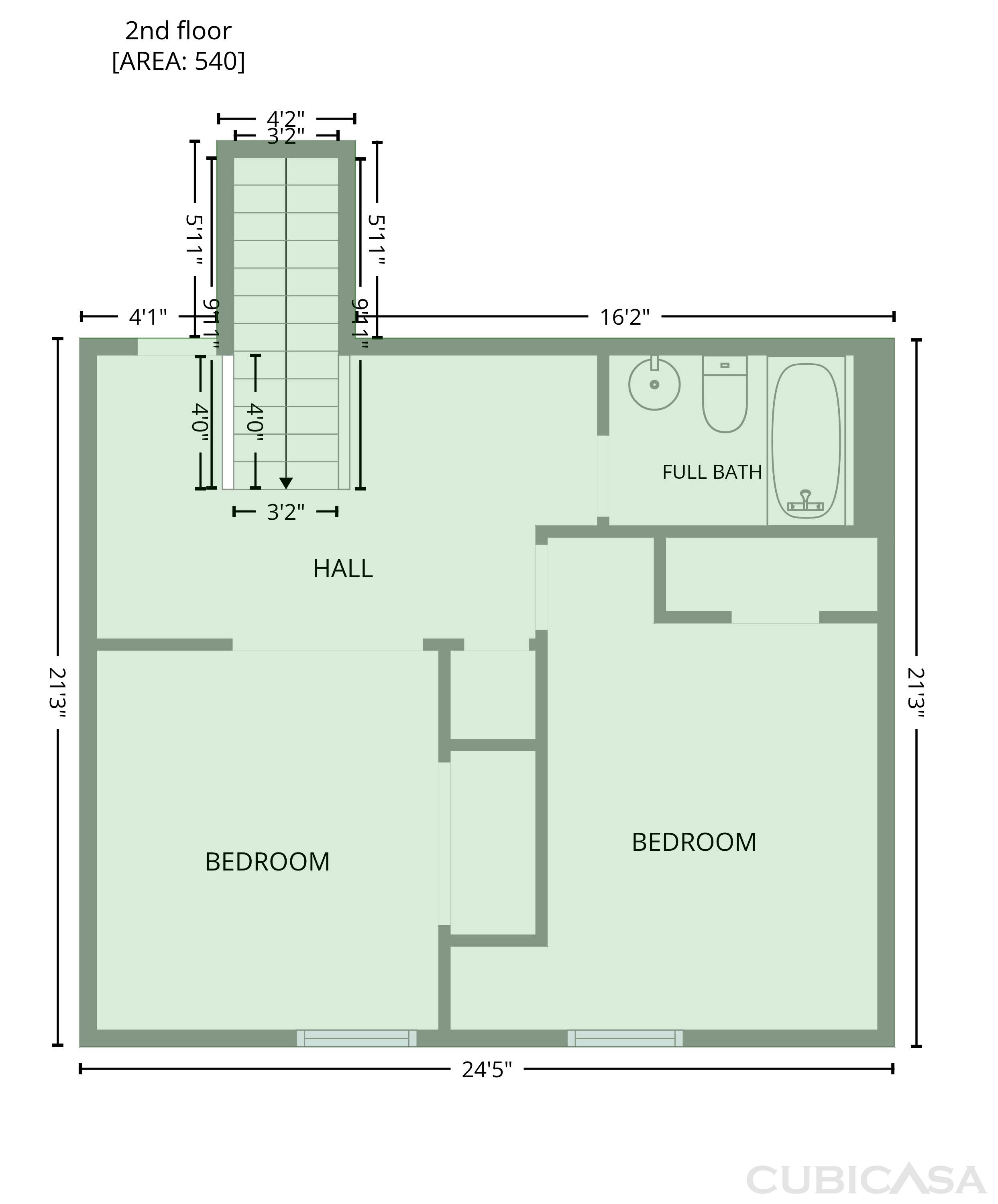 Third Floor of 1226 Oakmanor Cir, Hewitt, TX