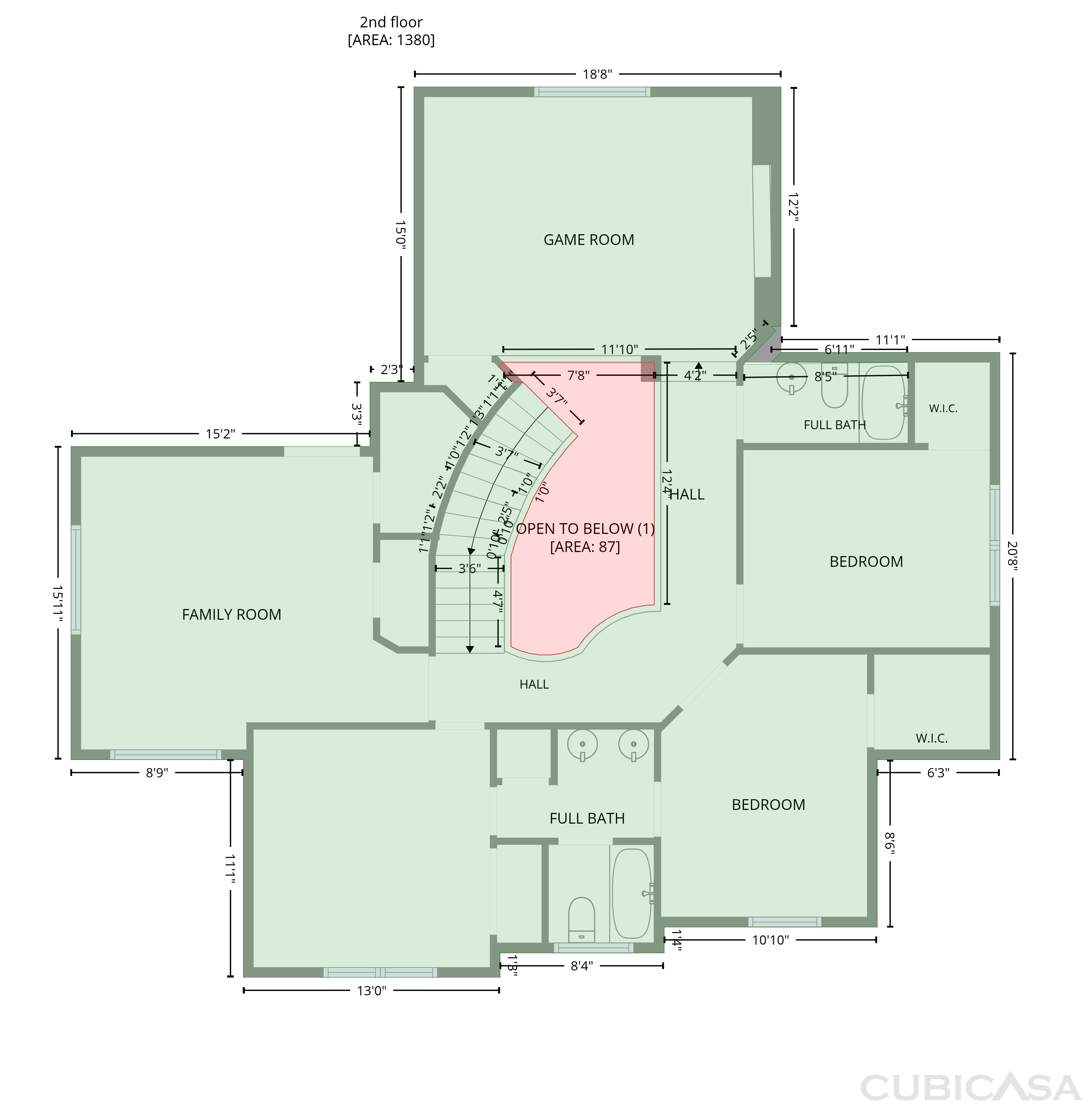 Second Floor of 25722 Lake Springs Way, Spring, TX