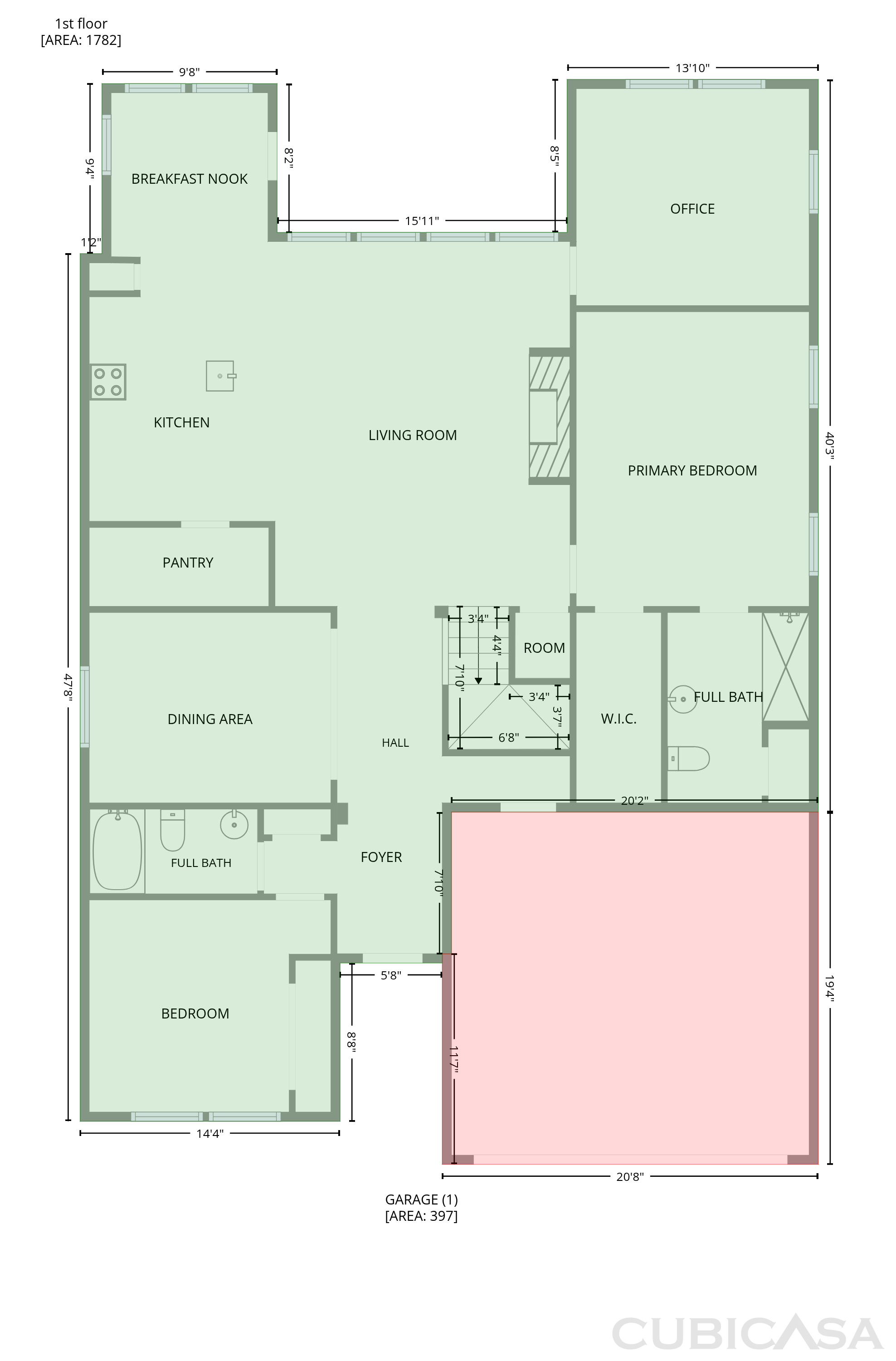 Main Floor of 2411 Bergamot St, Fort Mill, SC