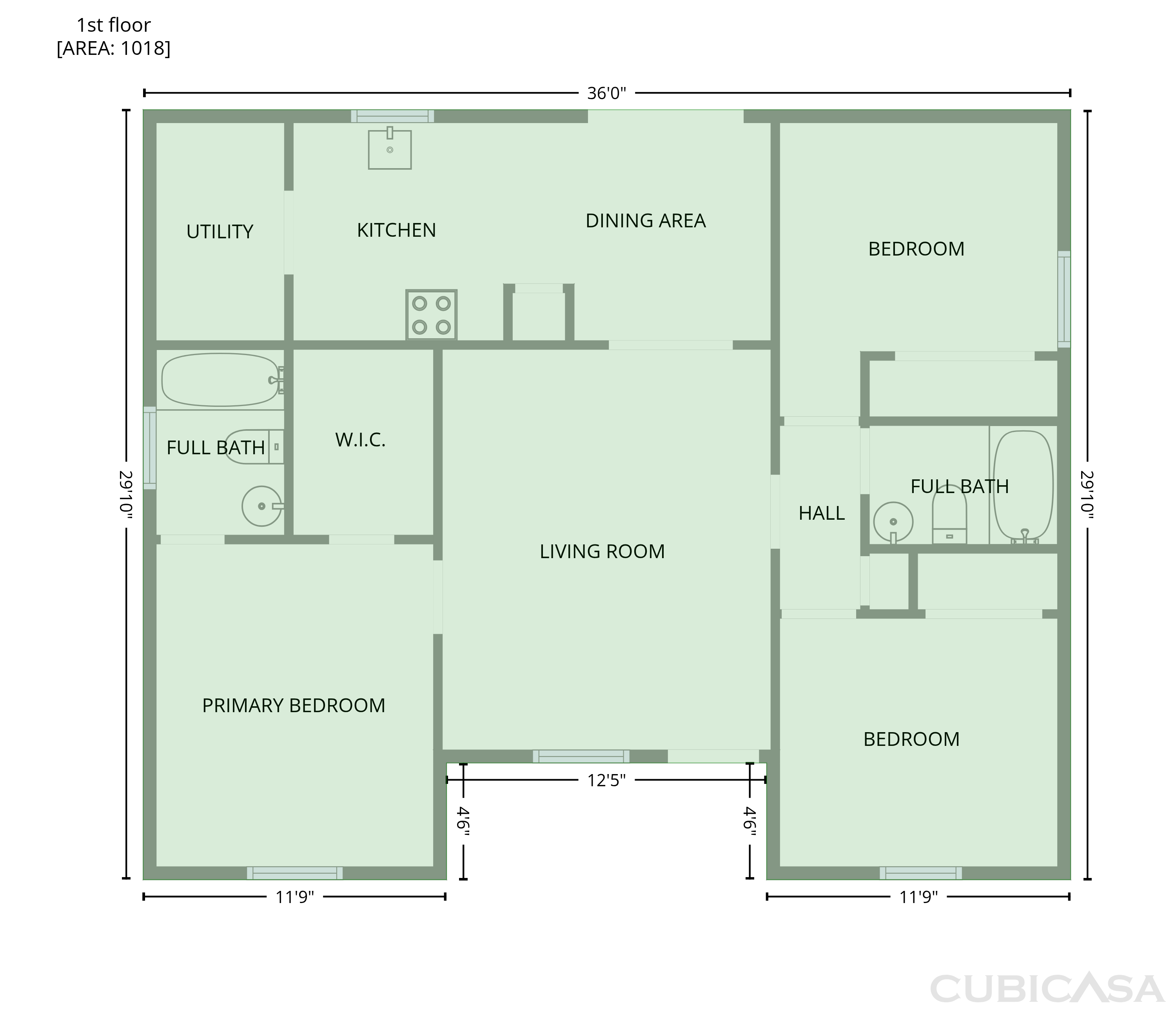 Main Floor of 1657 Gresham Ct, Rock Hill, SC