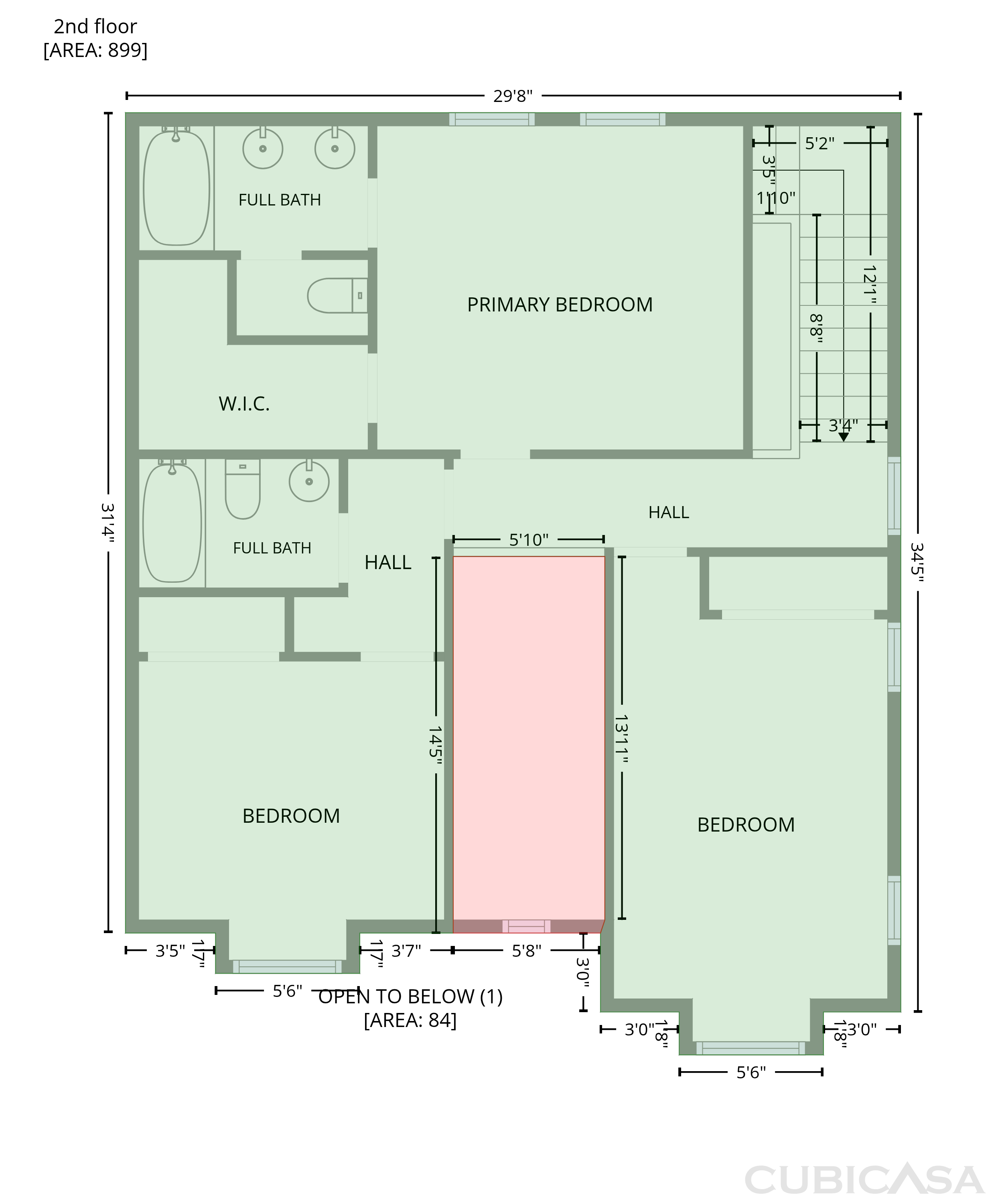 Second Floor of 2520 Meadowgate Dr, Riverbank, CA