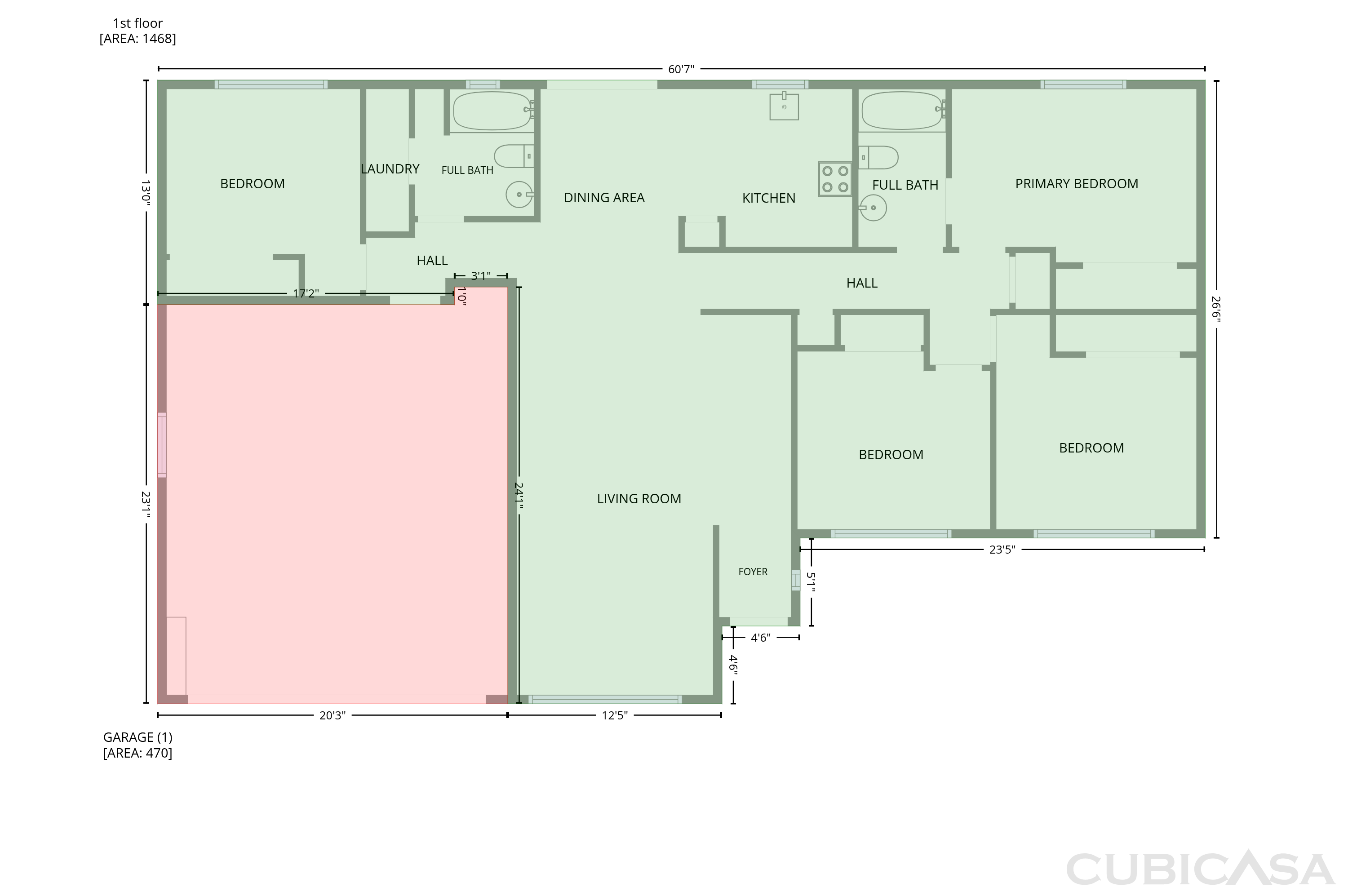 Main Floor of 5216 SE 132nd Ave, Portland, OR