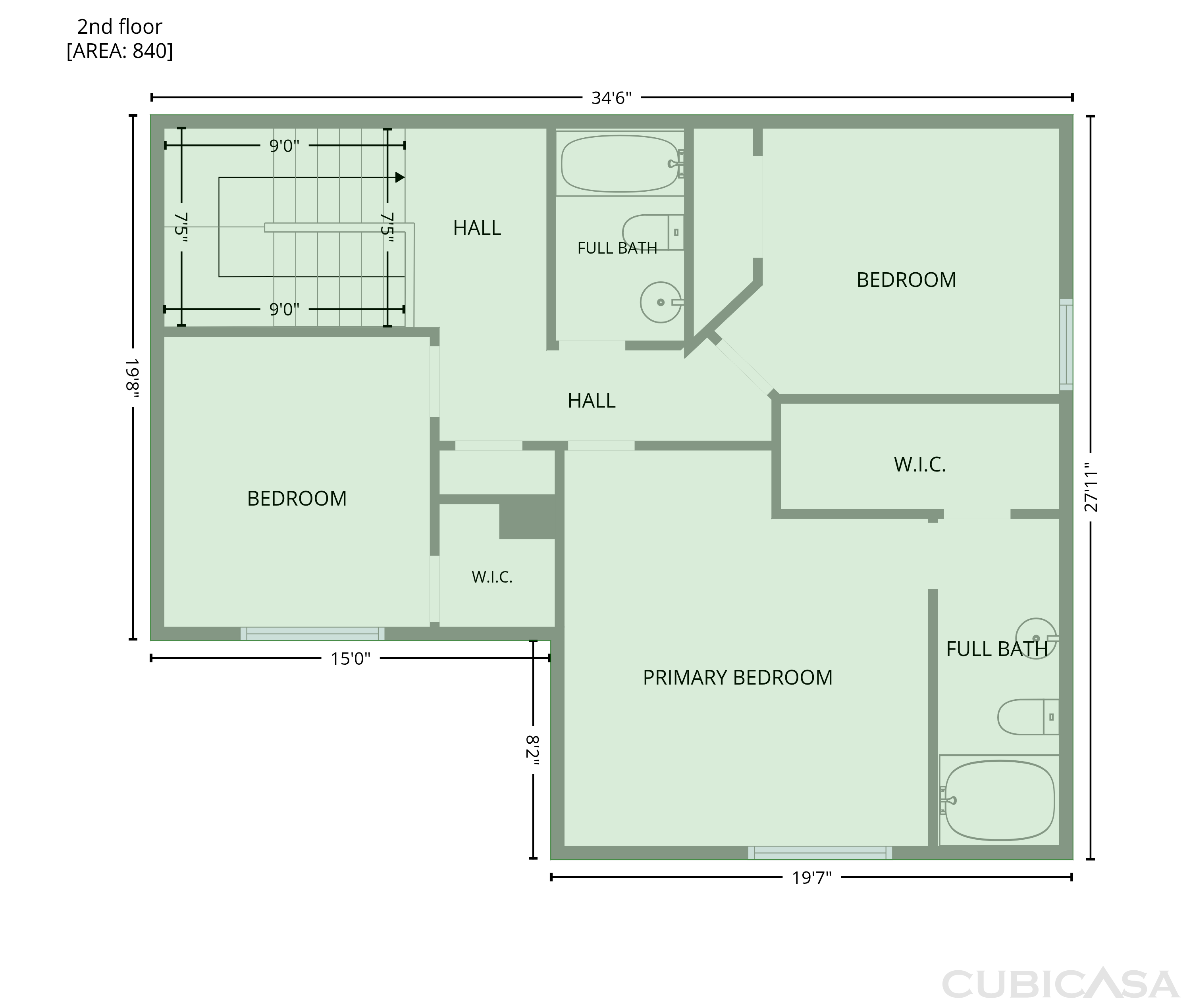 Second Floor of 20615 Sandy Bay Ln, Katy, TX