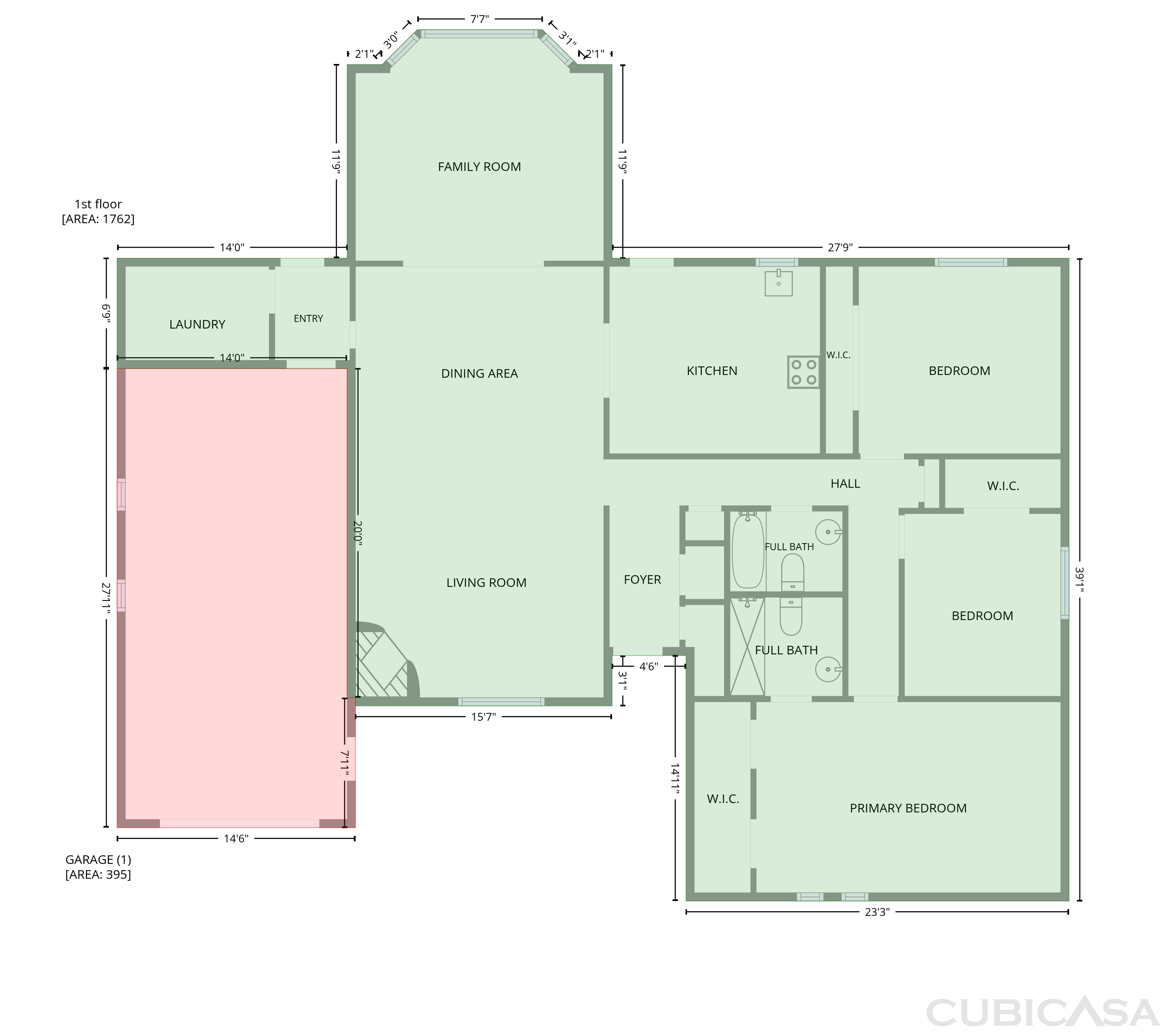 Main Floor of 917 N Miller Dr, Tucson, AZ