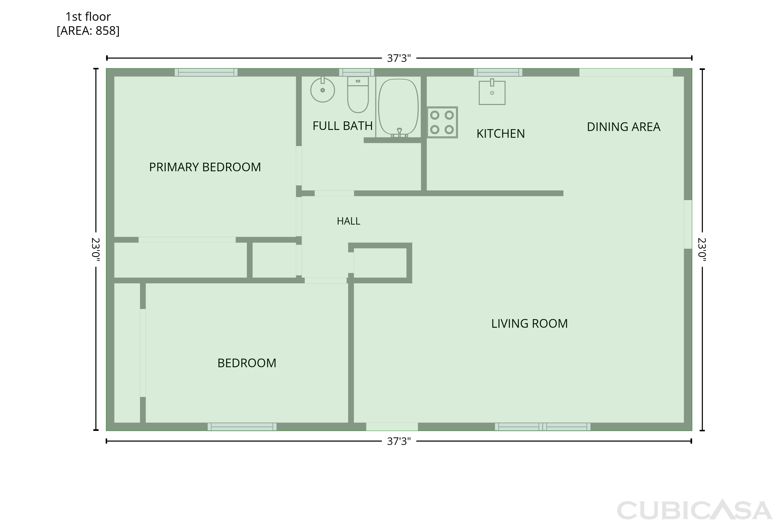 Main Floor of 8801 SE 89th St, Ocala, FL