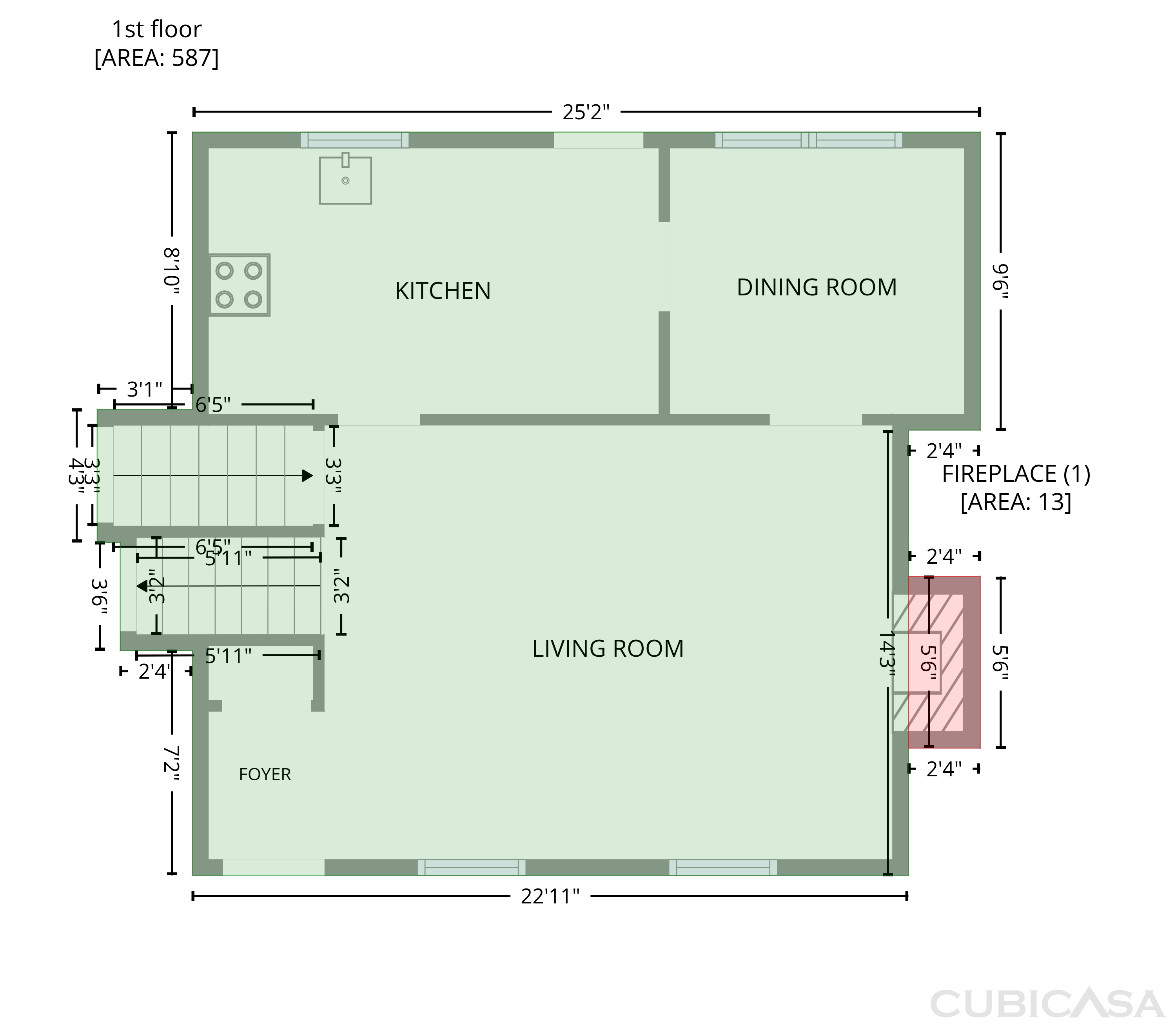 Second Floor of 2681 Tybee Dr, Buford, GA