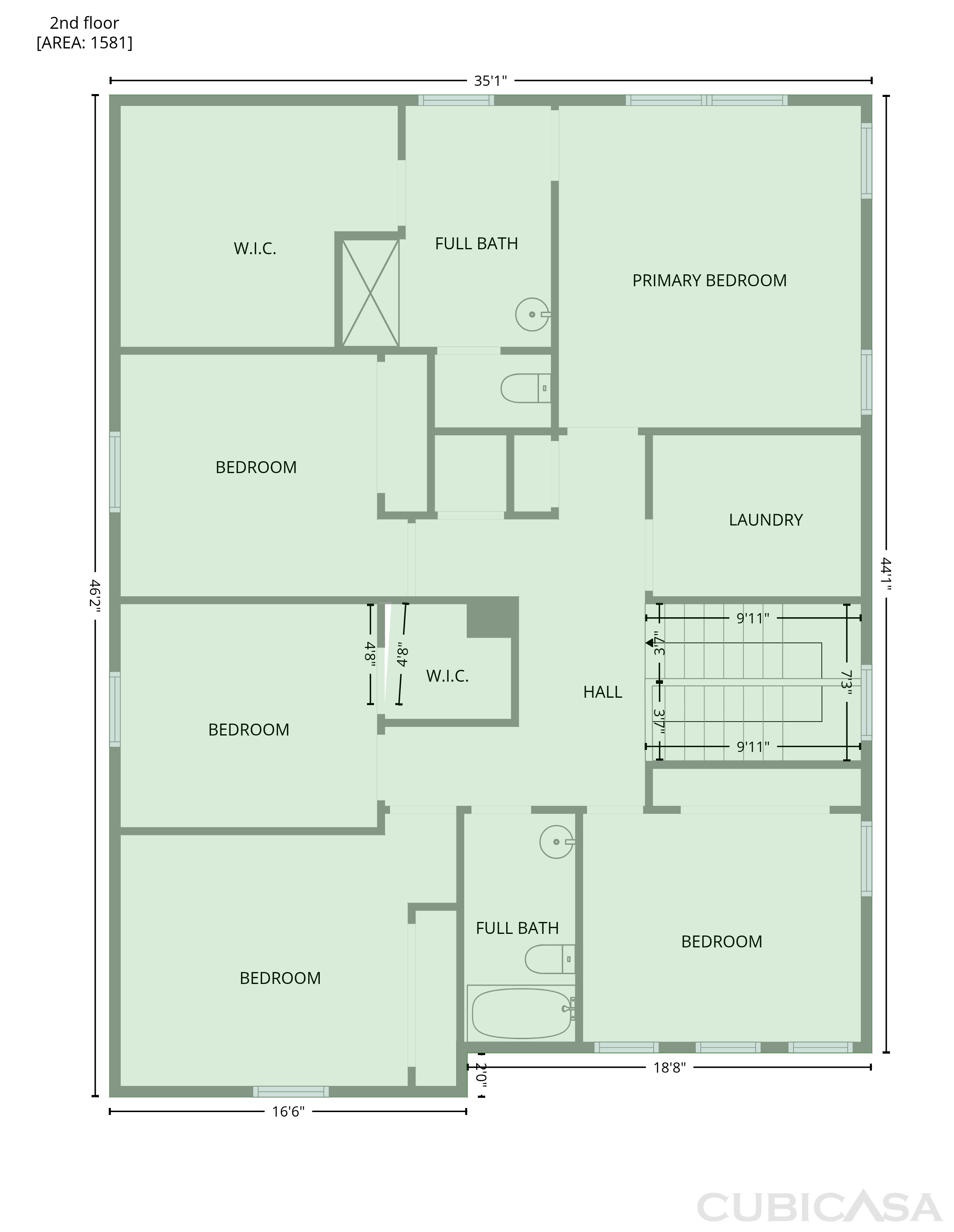 Second Floor of 95443 Woodbridge Pkwy, Fernandina Beach, FL