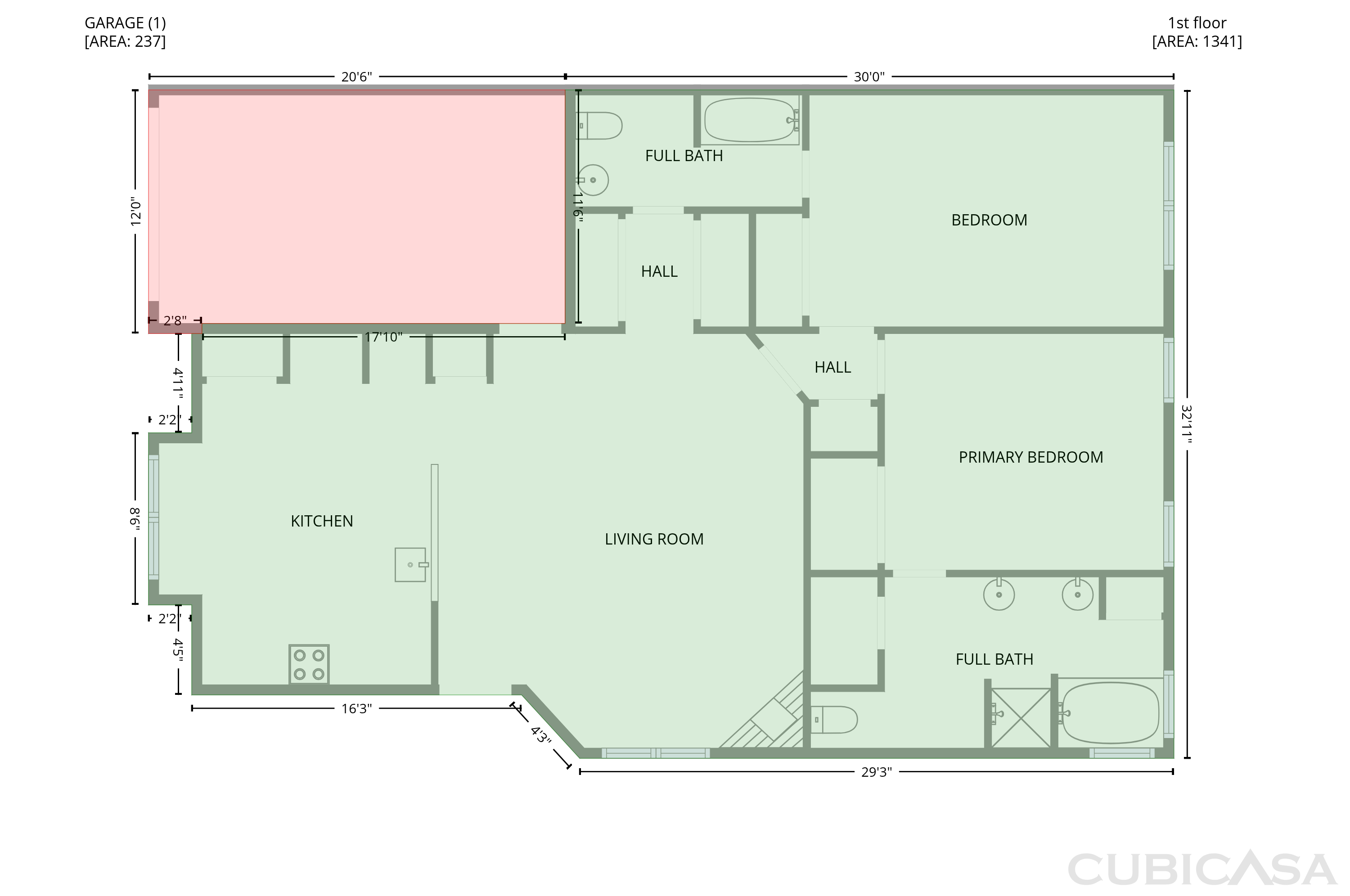 Main Floor of 3066 Candlelight Dr, Fayetteville, NC