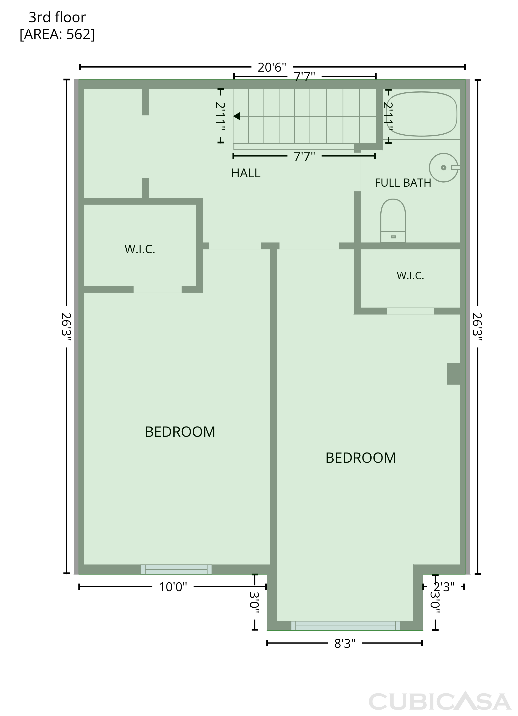 Third Floor of 2639 Warren Way, Frederick, MD
