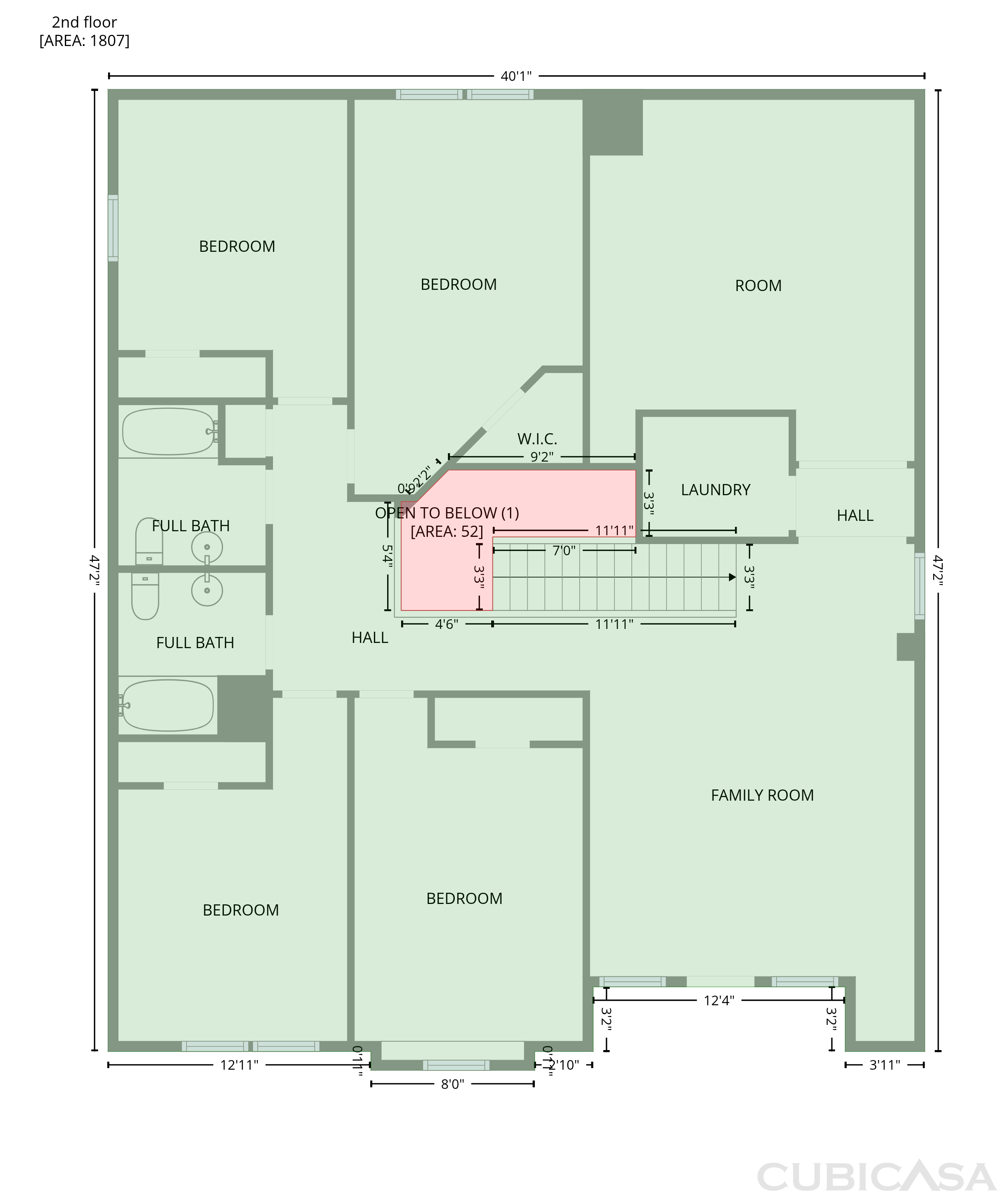 Second Floor of 8910 Olmstead Park, Converse, TX