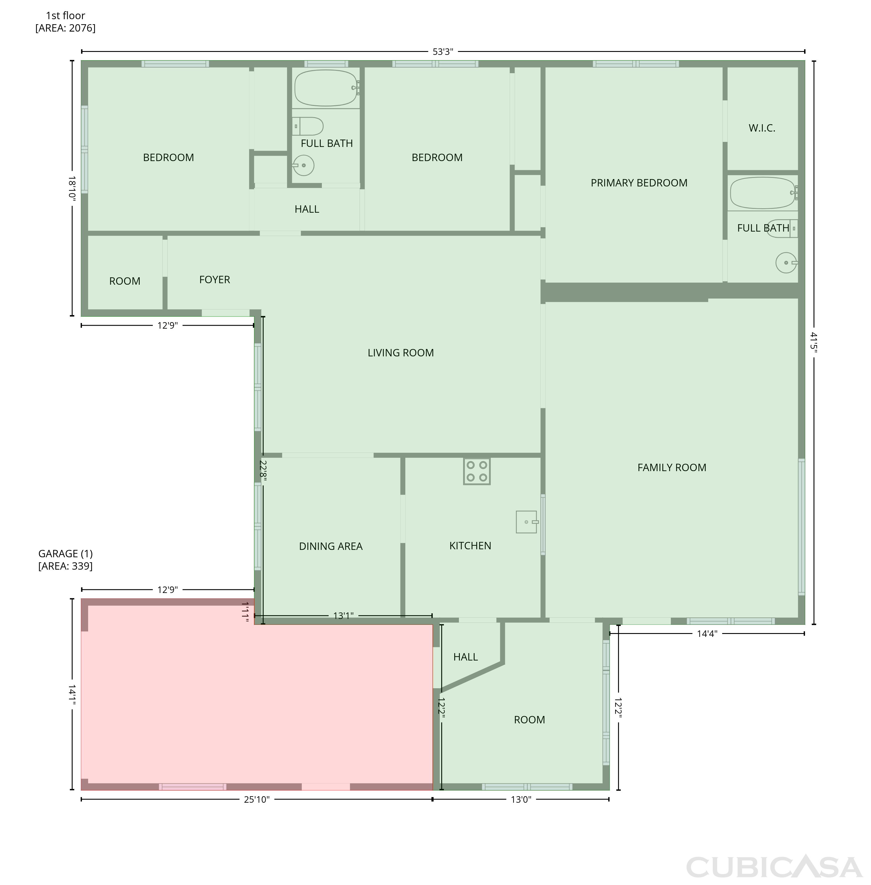 Main Floor of 820 NW 78th Ave, Pembroke Pines, FL