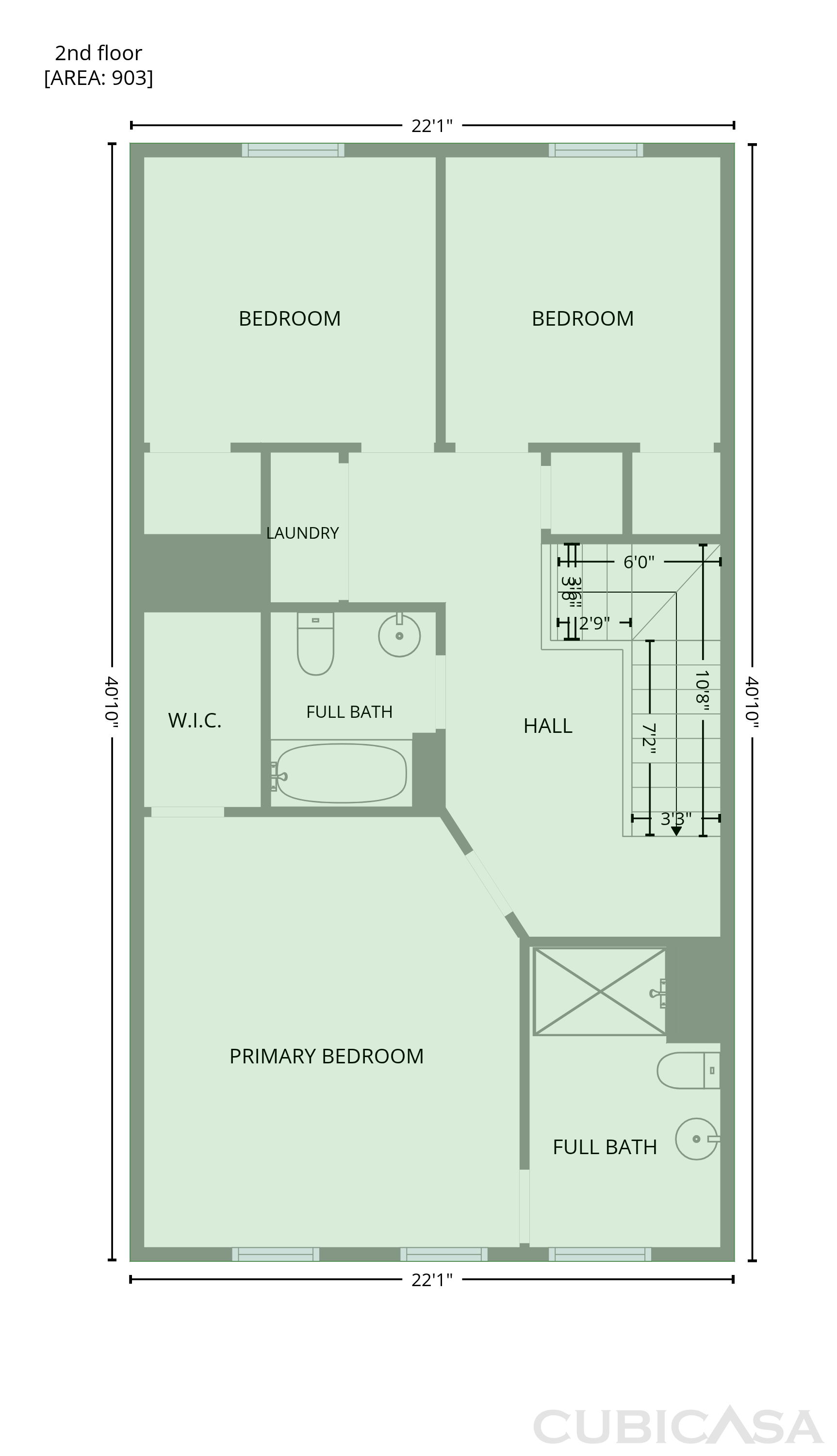 Second Floor of 5267 Mill Way, Stone Mountain, GA