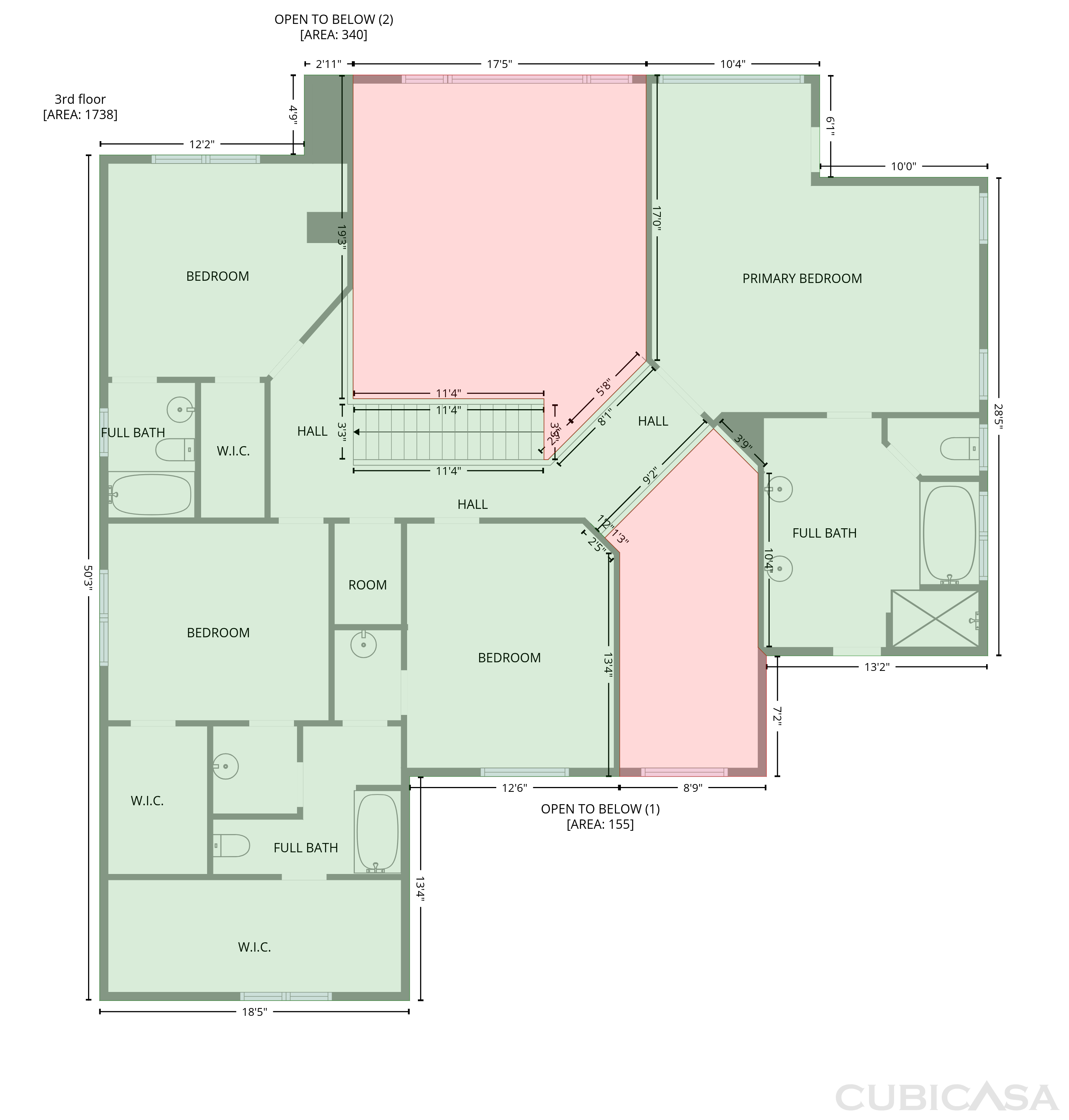 Third Floor of 3001 Moss Stone Ln, Marietta, GA