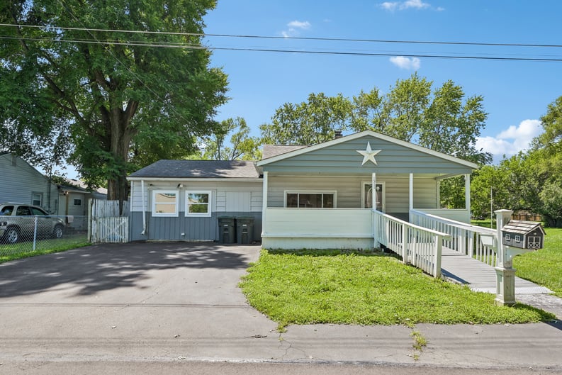 Main view of property