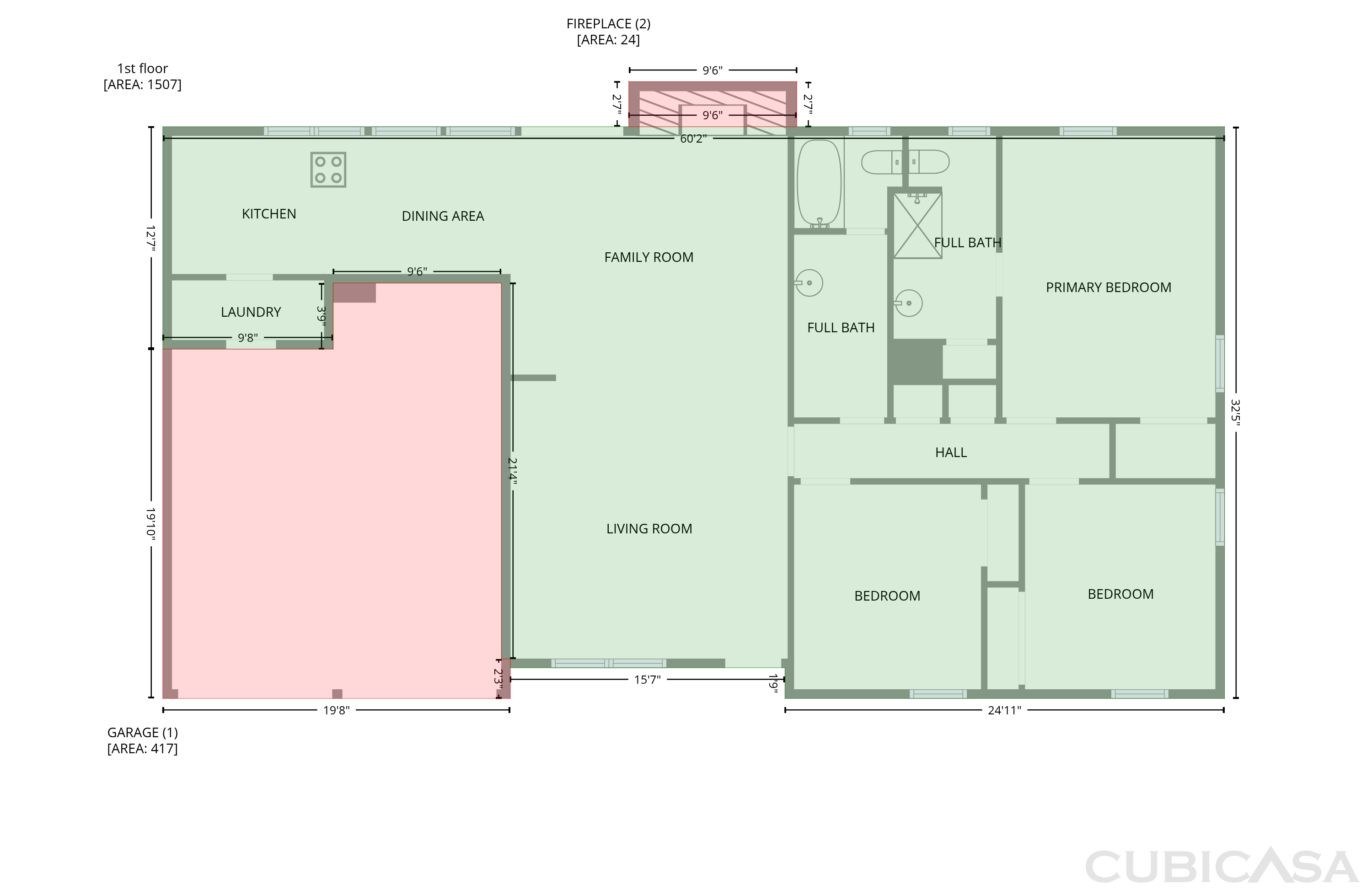 Main Floor of 2136 Mountainview Dr, Hurst, TX