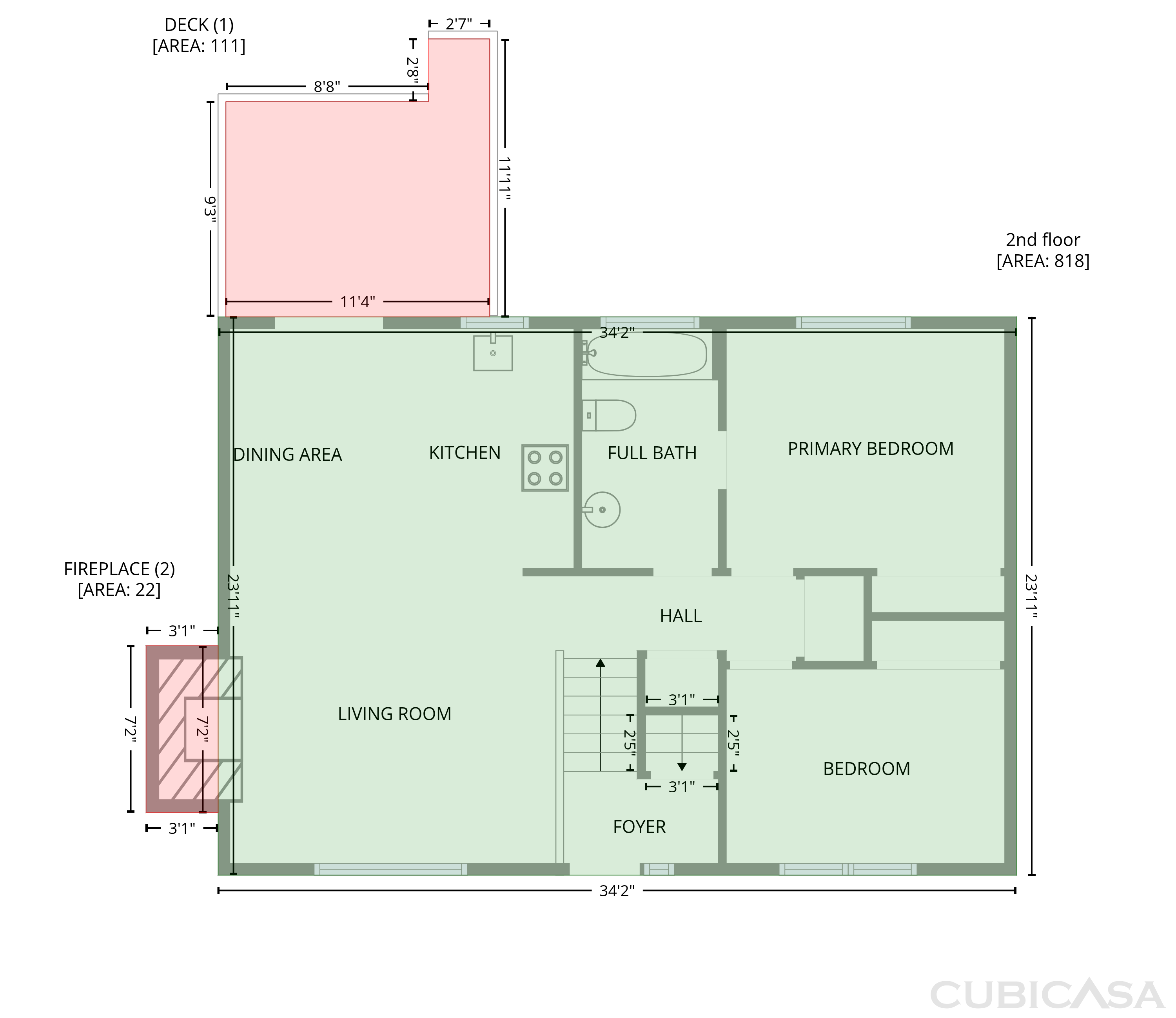 Second Floor of 13615 97th Ave NW, Gig Harbor, WA