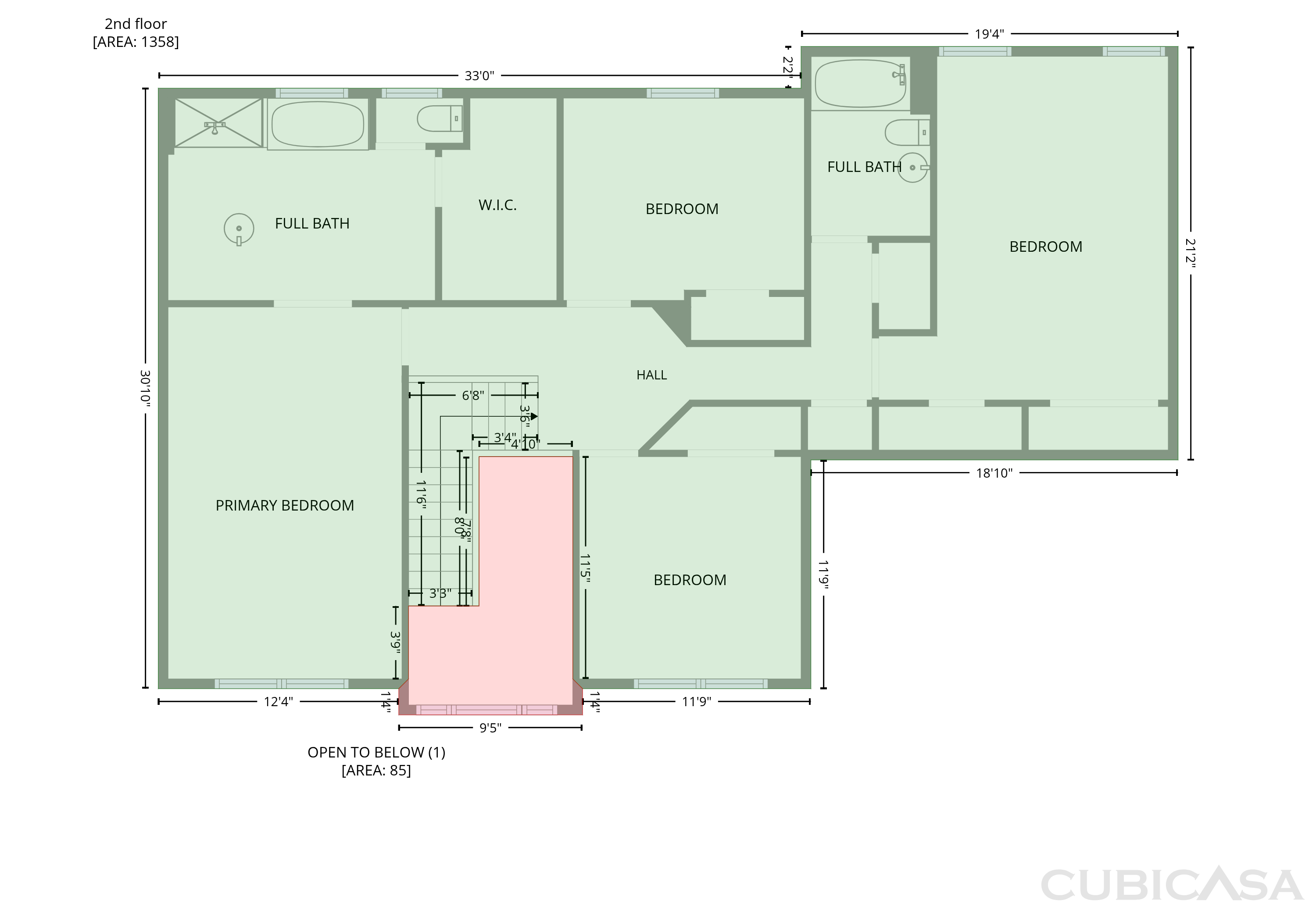 Second Floor of 109 Hydrangea Way, Simpsonville, SC