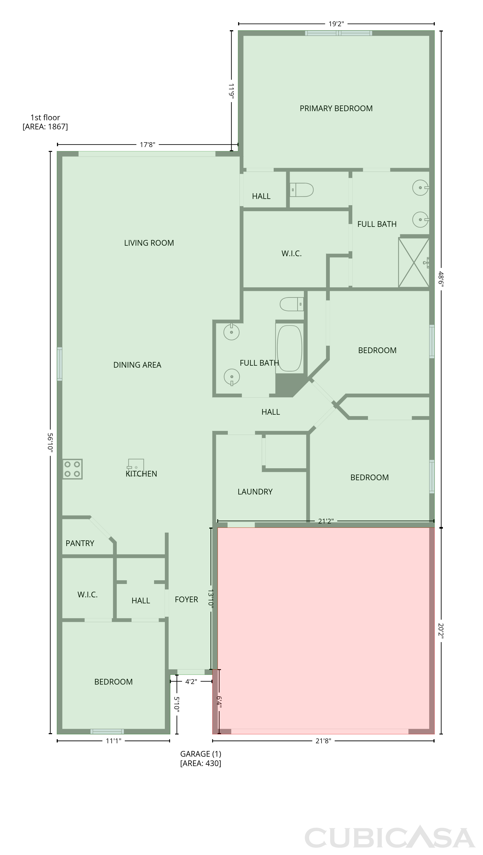 Main Floor of 2526 W End Dr, Saint Cloud, FL
