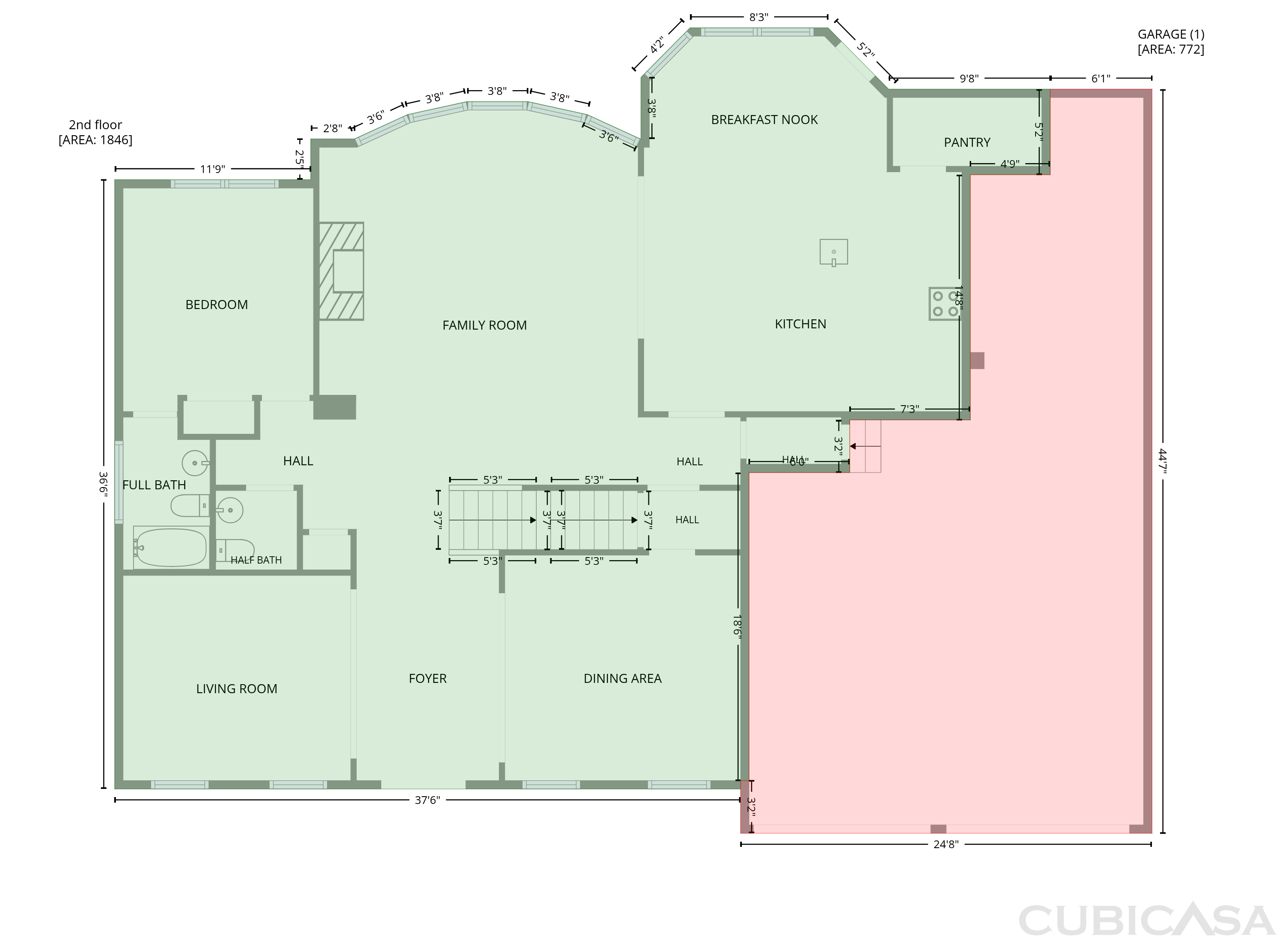 Second Floor of 141 Westongate Way, Cary, NC